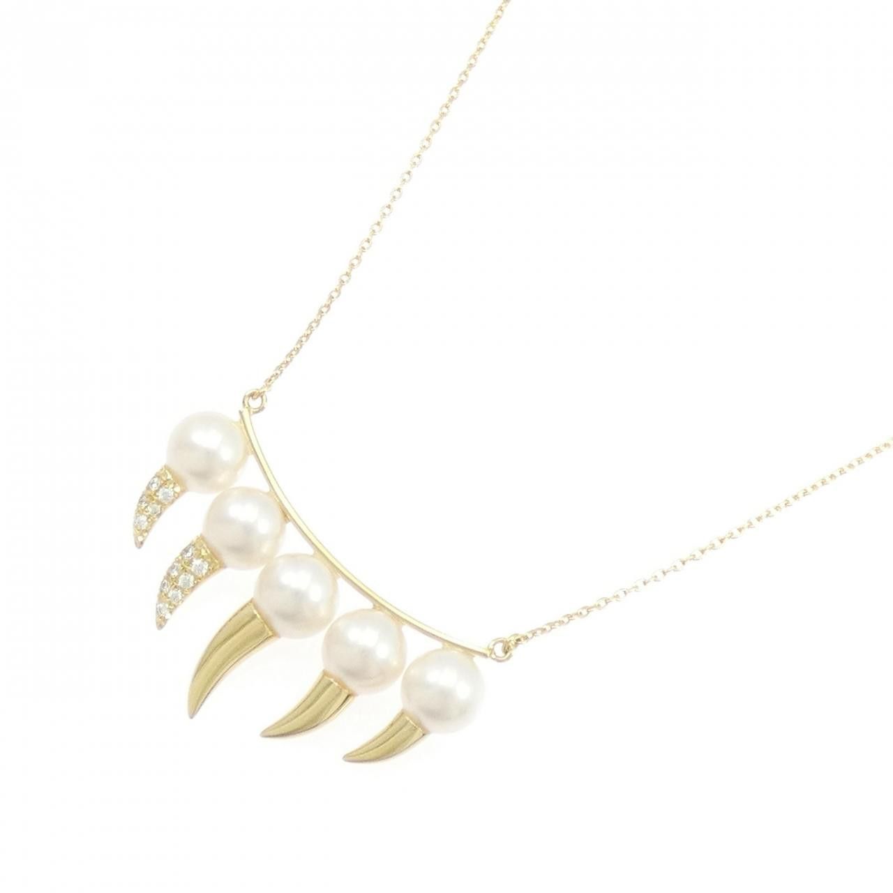 Other Tasaki Tasaki Danger Fang Au750 Necklace Precious Metal Necklace P-15641-18KYG DUTY FREE for USA Size ONE SIZE - 2 Thumbnail