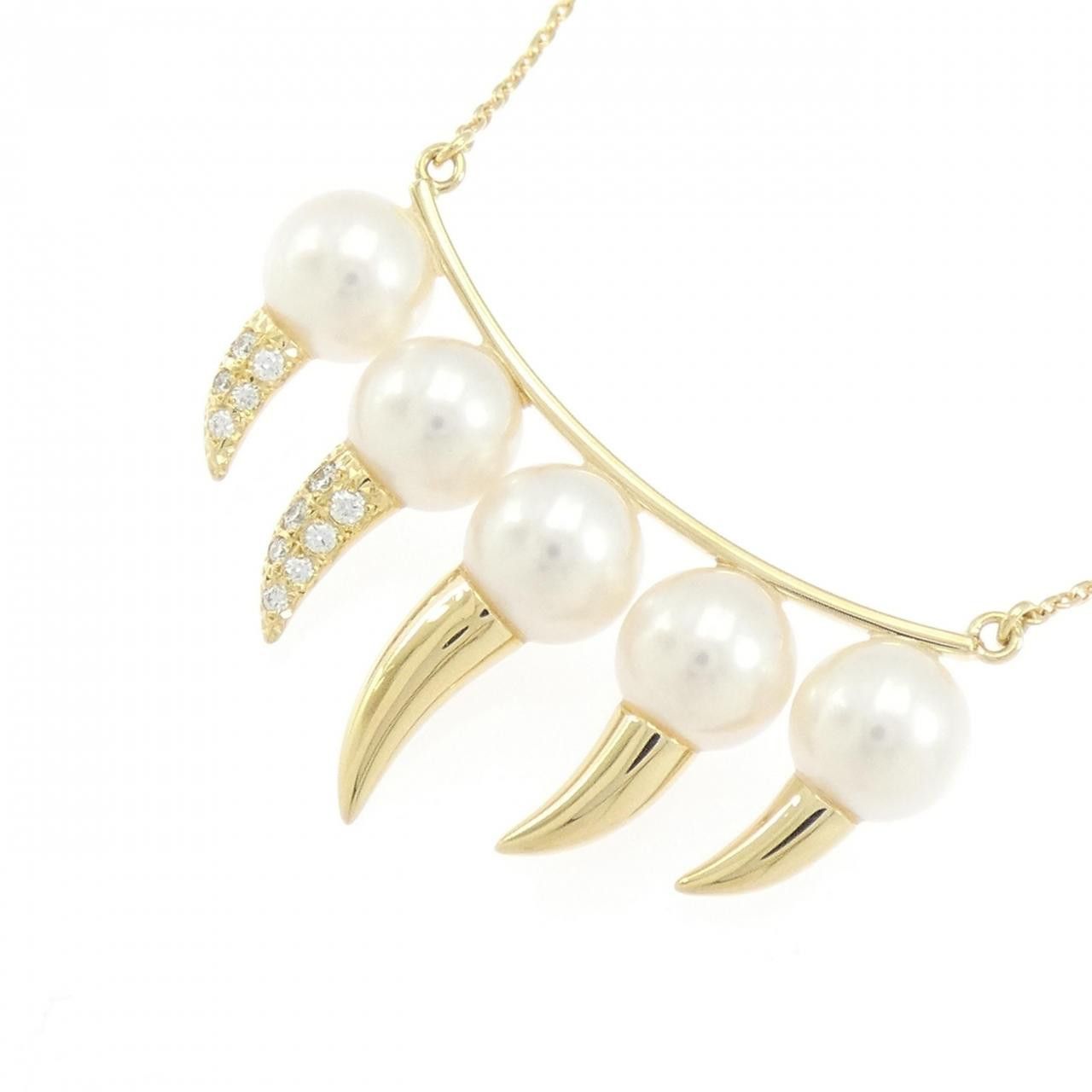 Other Tasaki Tasaki Danger Fang Au750 Necklace Precious Metal Necklace P-15641-18KYG DUTY FREE for USA Size ONE SIZE - 3 Thumbnail