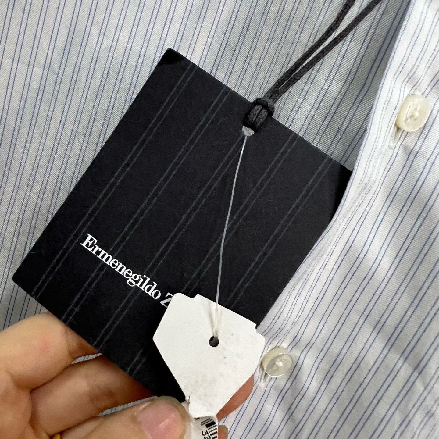 Ermenegildo Zegna Ermenegildo Zegna Striped Shirt xxs Men Size US XXS / EU 40 - 2 Thumbnail