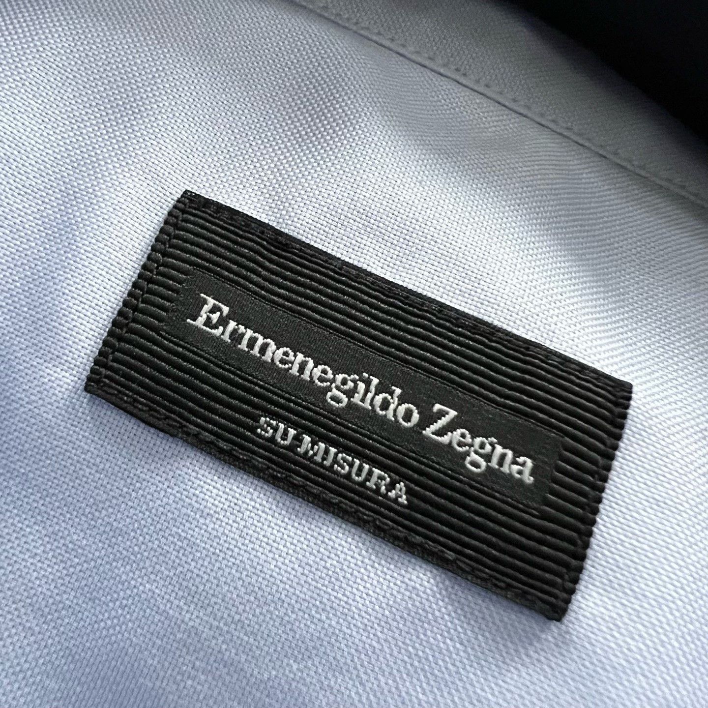 Ermenegildo Zegna Ermenegildo Zegna Blue Shirt m Men Size US M / EU 48-50 / 2 - 2 Thumbnail