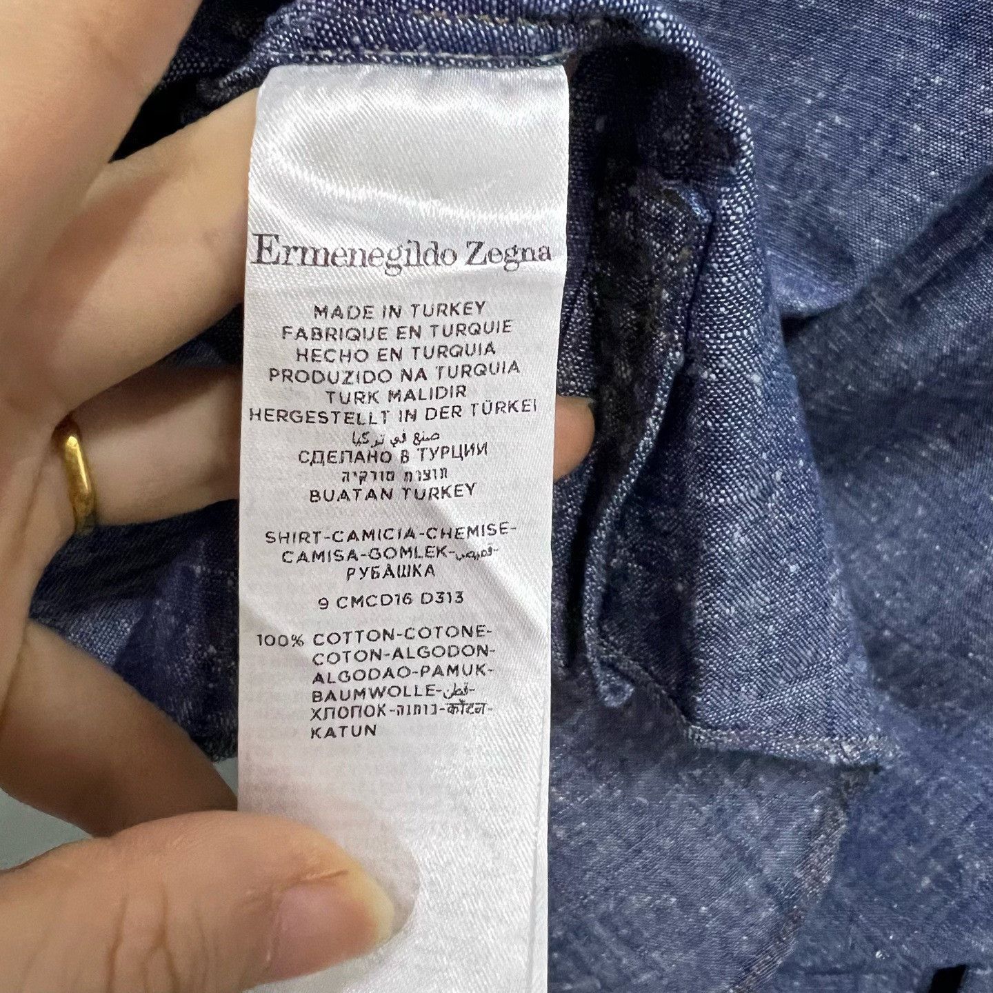 Ermenegildo Zegna Ermenegildo Zegna Multi Shirt xs Men Size US XS / EU 42 / 0 - 3 Thumbnail