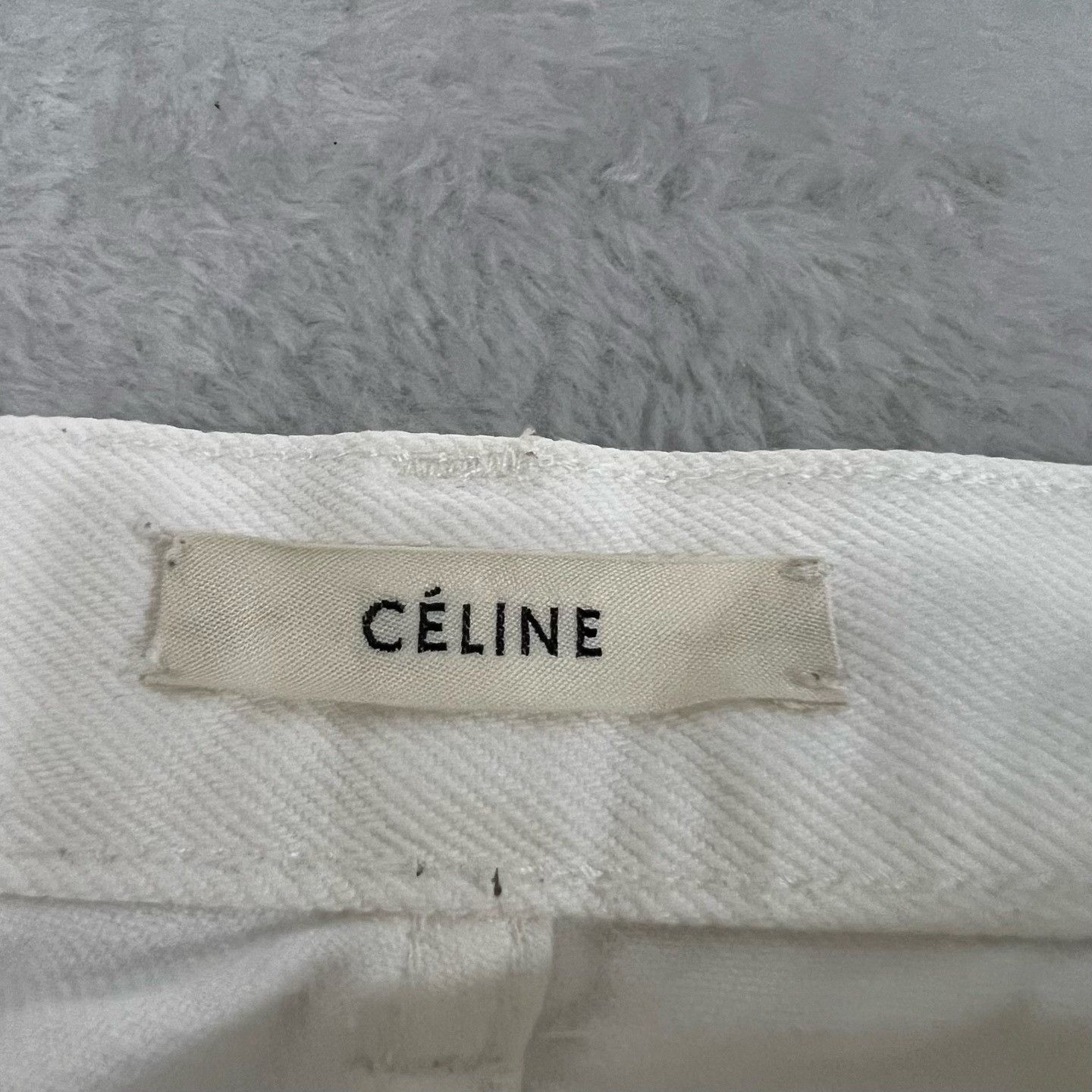Celine Celine Denim White Denim Jeans 36 Men Size US 36 / EU 52 - 3 Thumbnail