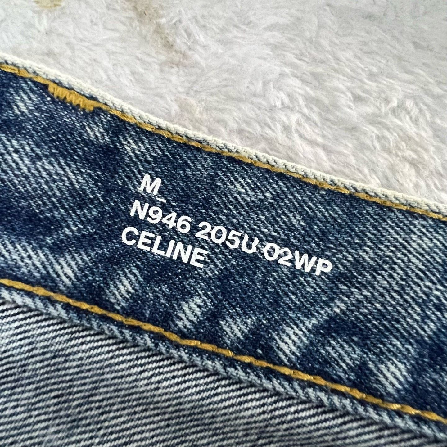 Celine Celine Denim Printed Denim Jeans 27 Men Size US 27 - 3 Thumbnail