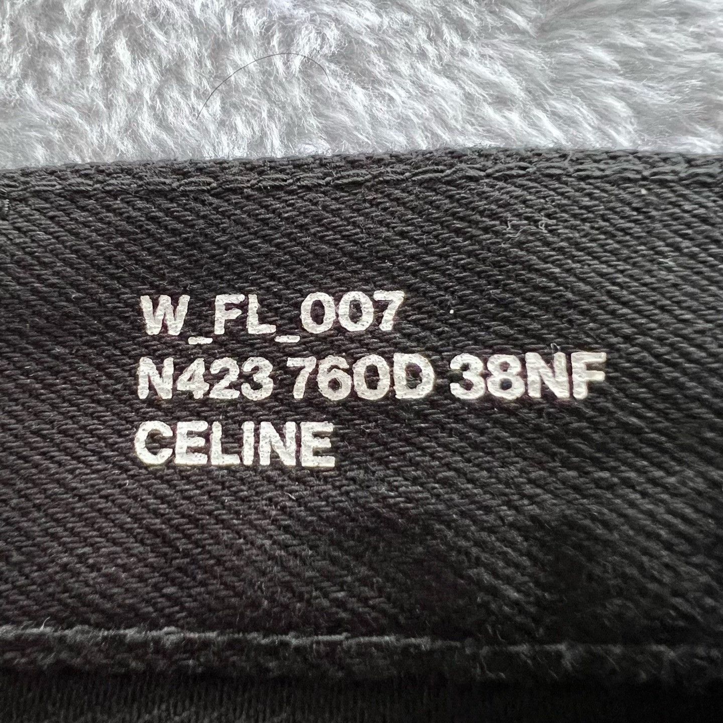 Celine Celine Denim Black Jeans 26 Women Size 26" / US 2 / IT 38 - 3 Thumbnail