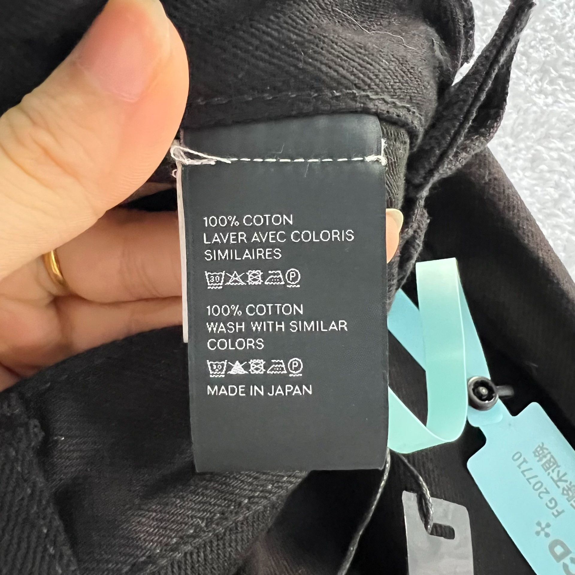 Celine Celine Denim Black Jeans 26 Women Size 26" / US 2 / IT 38 - 4 Thumbnail