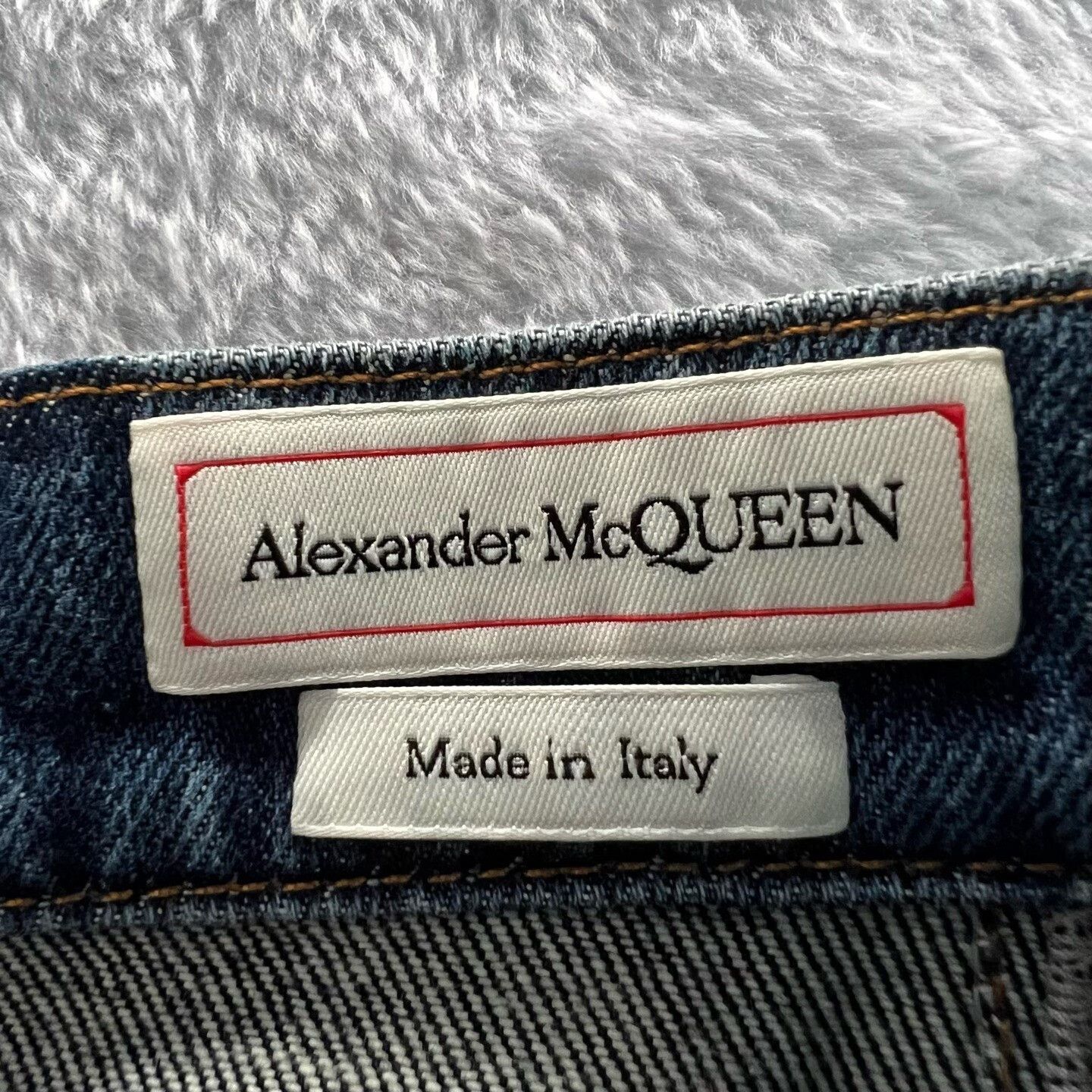 Alexander McQueen Alexander McQueen Denim Skirt 40 Women Size 40" / US 18 - 3 Thumbnail