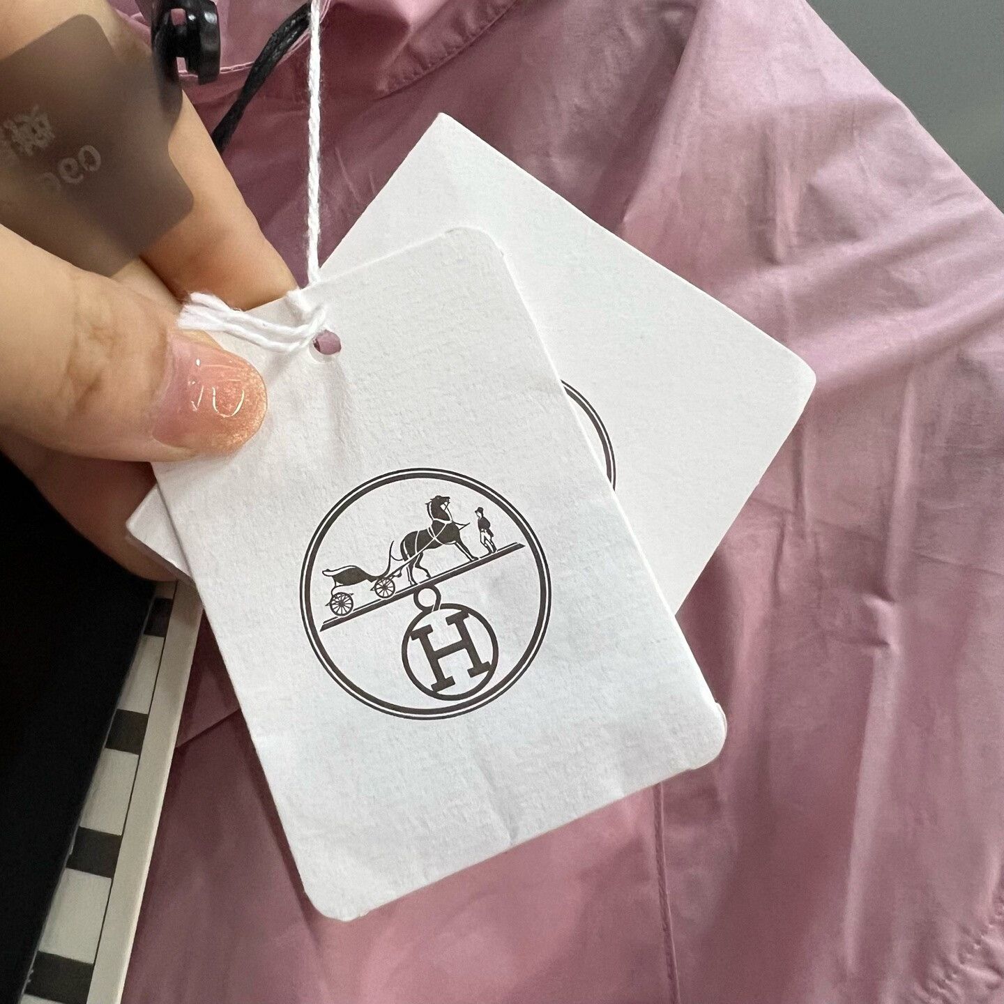 Hermes Hermes Patchwork Pink Light Jacket xxs Men Size US XXS / EU 40 - 5 Thumbnail