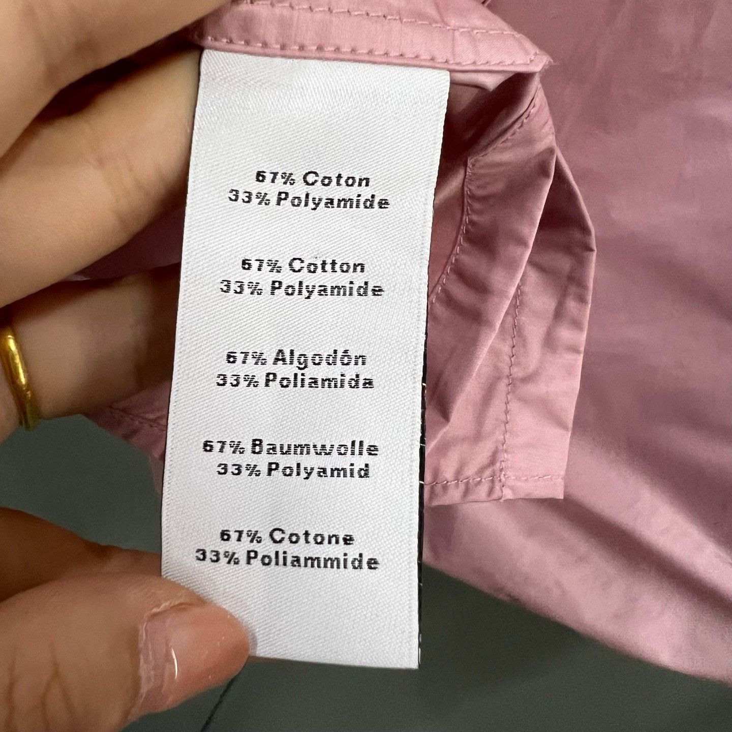 Hermes Hermes Patchwork Pink Light Jacket xxs Men Size US XXS / EU 40 - 3 Thumbnail
