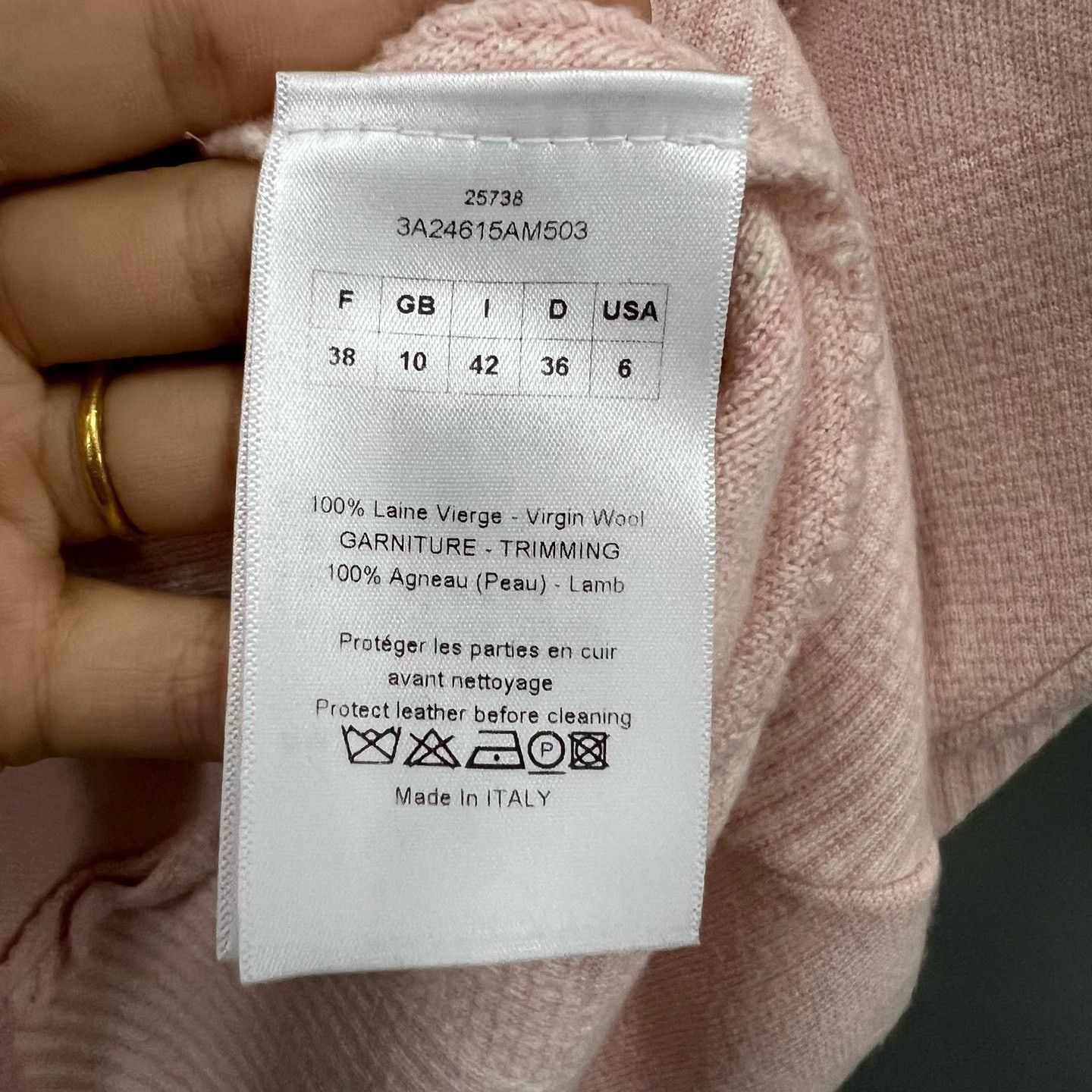 Dior Dior Pink Dress it_38 Women Size XS / US 0-2 / IT 36-38 - 3 Thumbnail
