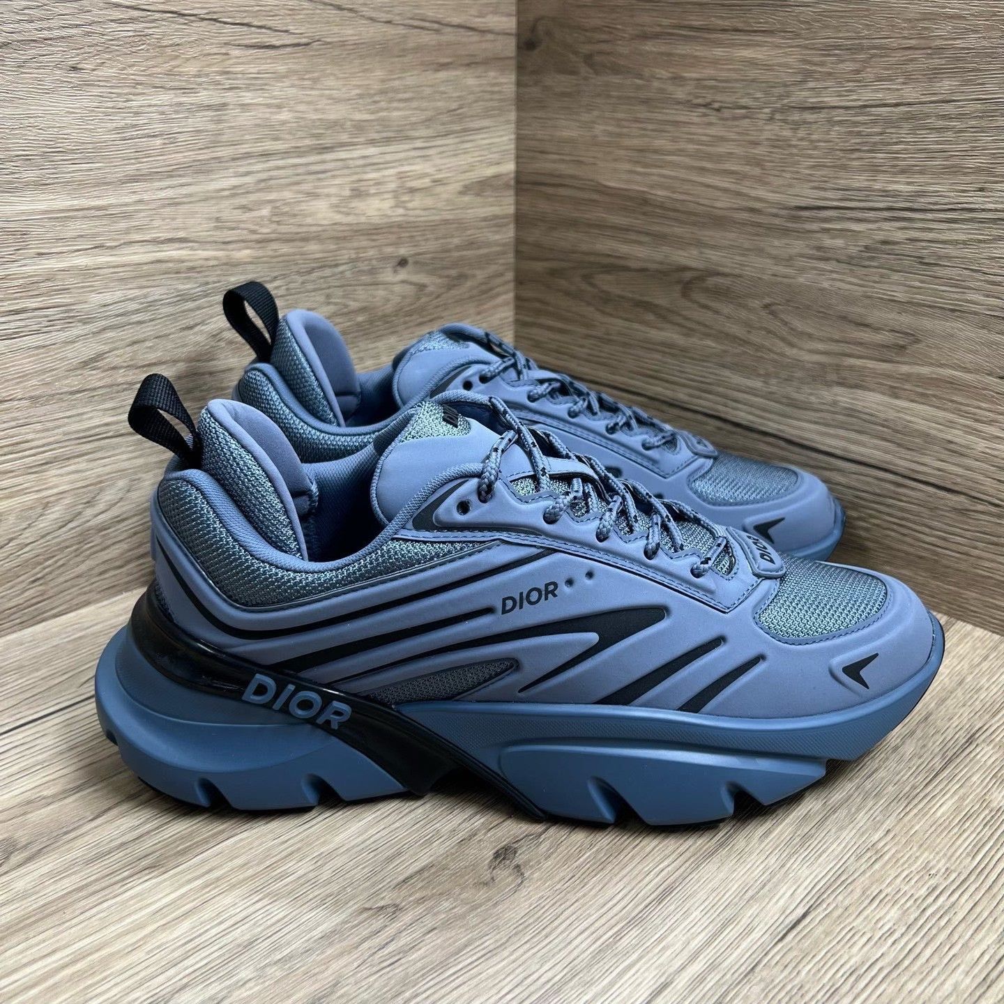 Dior Dior Blue Lowtop Sneakers 7 Men Size US 7 / EU 40 - 3 Thumbnail