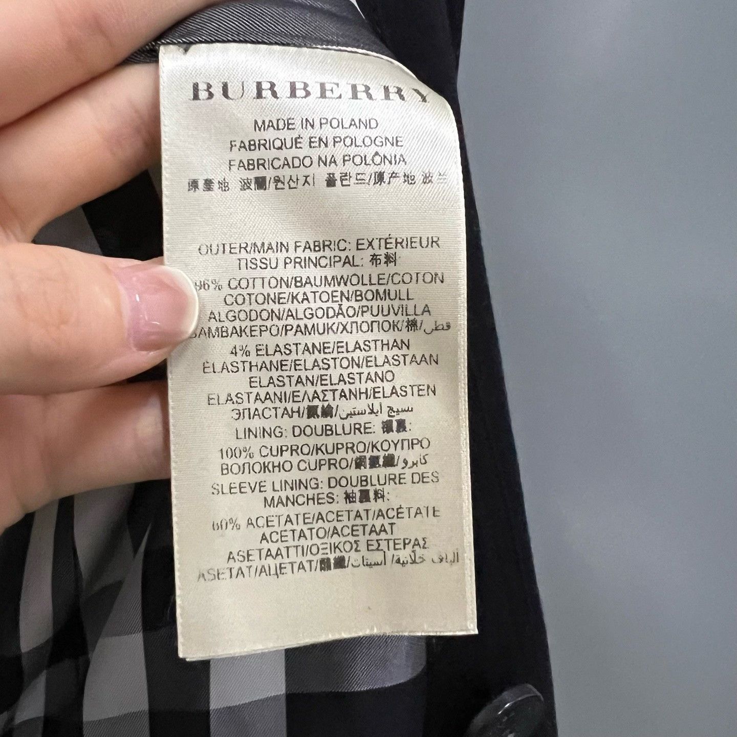 Burberry Burberry Black Coat it_38 Women Size XS / US 0-2 / IT 36-38 - 3 Thumbnail