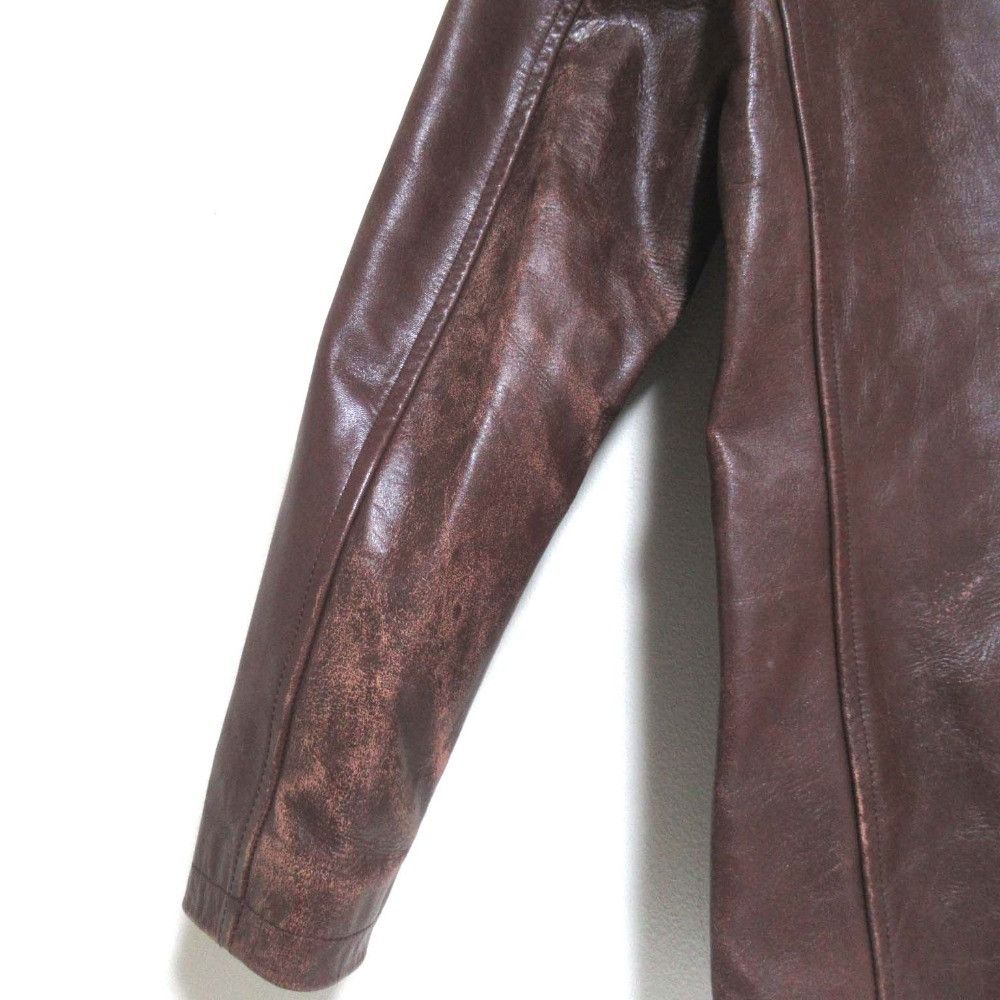 Other Yoji Yamamoto Y's for men Horsehide Single Tailored Jacket Leather Outerwear DUTY FREE for USA Size ONE SIZE - 11 Thumbnail