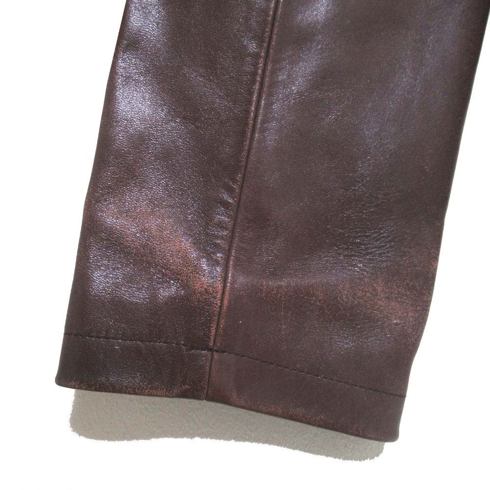 Other Yoji Yamamoto Y's for men Horsehide Single Tailored Jacket Leather Outerwear DUTY FREE for USA Size ONE SIZE - 8 Thumbnail