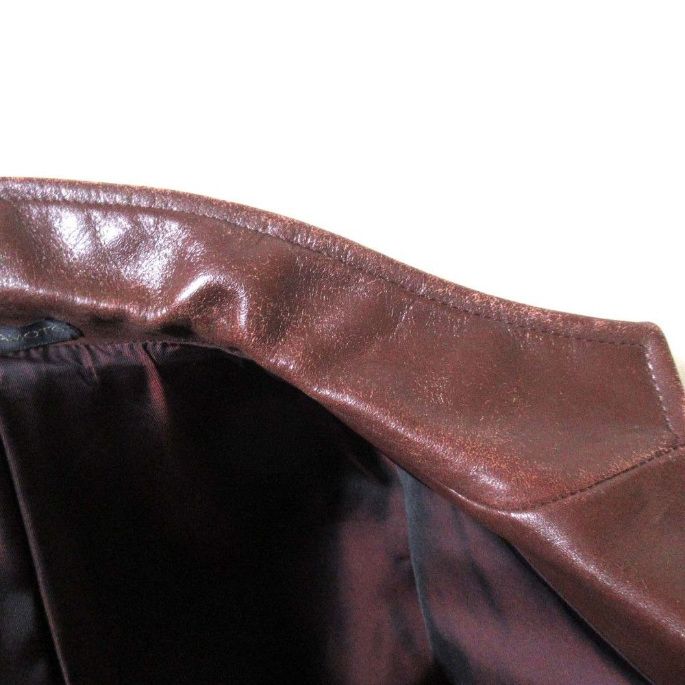 Other Yoji Yamamoto Y's for men Horsehide Single Tailored Jacket Leather Outerwear DUTY FREE for USA Size ONE SIZE - 5 Thumbnail