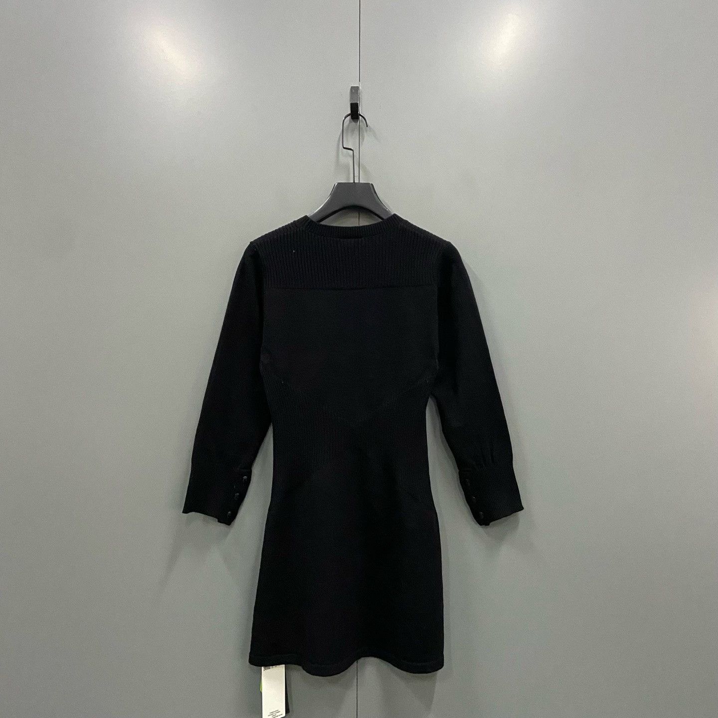 Chanel Chanel Knit Black Dress L Women Size L / US 10 / IT 46 - 3 Thumbnail