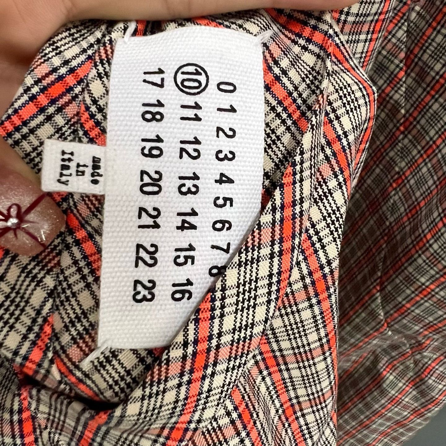 Maison Margiela Maison Margiela Plaid Heavy Coat m Men Size US M / EU 48-50 / 2 - 4 Thumbnail