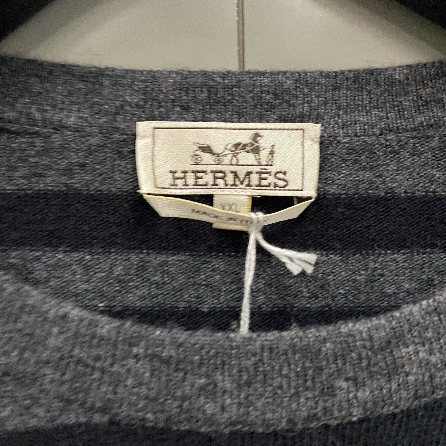 Hermes Hermes Knit Striped Sweater xxl Men Size US XXL / EU 58 / 5 - 2 Thumbnail