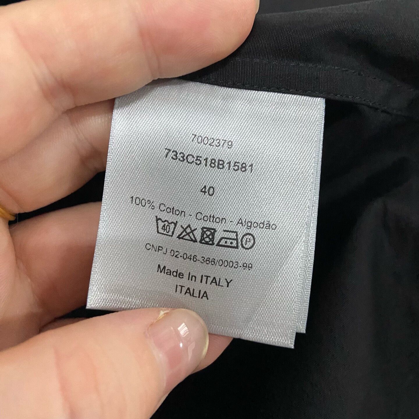 Dior Dior Embroidered Shirt xxs Men Size US XXS / EU 40 - 4 Thumbnail