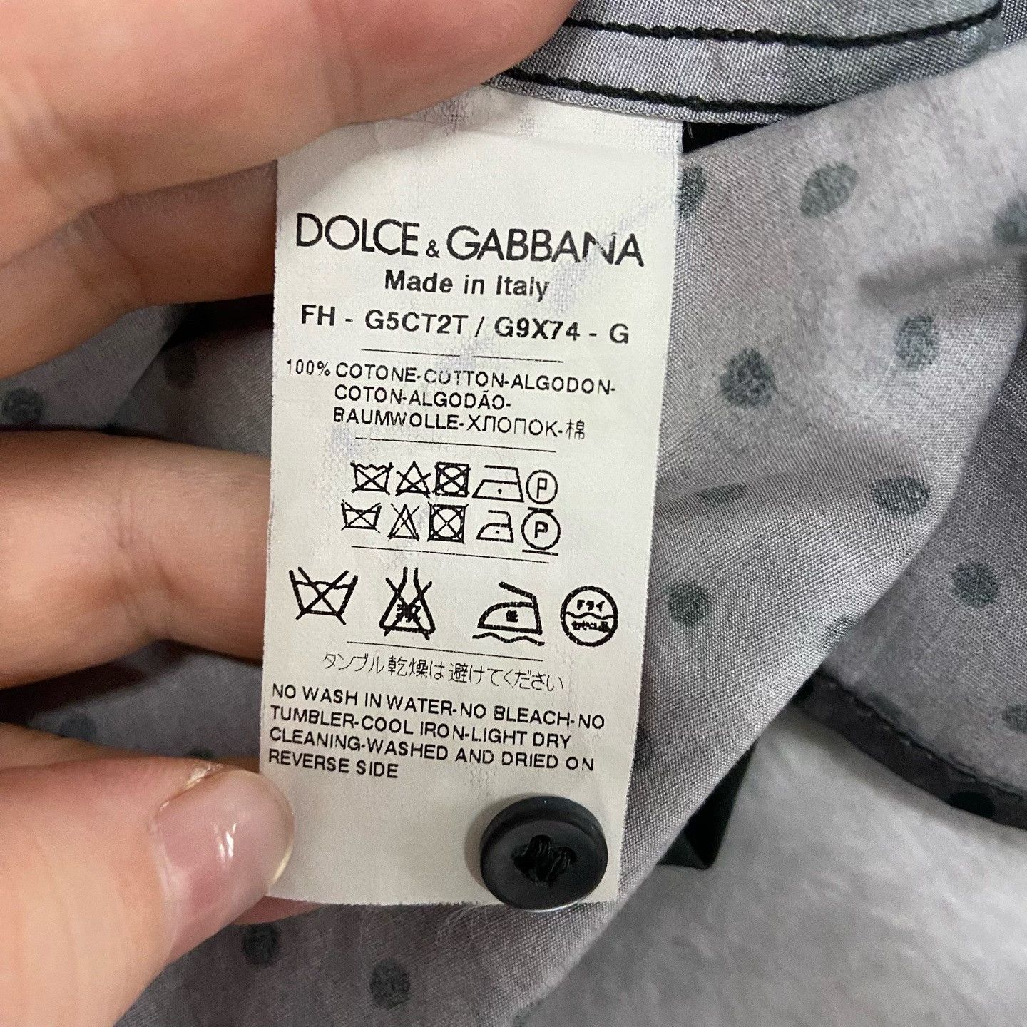 Dolce & Gabbana Dolce & Gabbana Shirt xs Men Size US XS / EU 42 / 0 - 4 Thumbnail