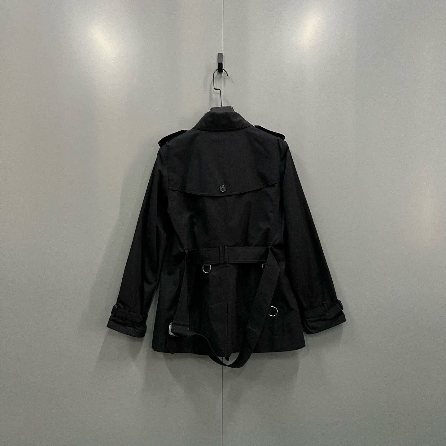 Burberry Burberry Black Coat it_42 Women Size M / US 6-8 / IT 42-44 - 2 Thumbnail