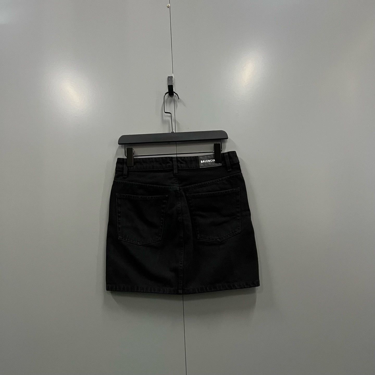 Balenciaga Balenciaga Denim Black Skirt 38 Women Size 38" / US 16 / IT 52 - 3 Thumbnail