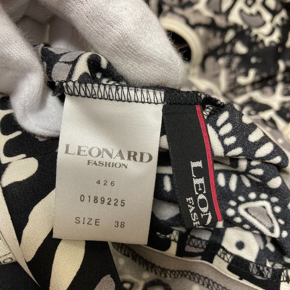 Other Leonard LEONARD Paisley Print Stretch Top Textile Tops DUTY FREE for USA Size ONE SIZE - 7 Thumbnail