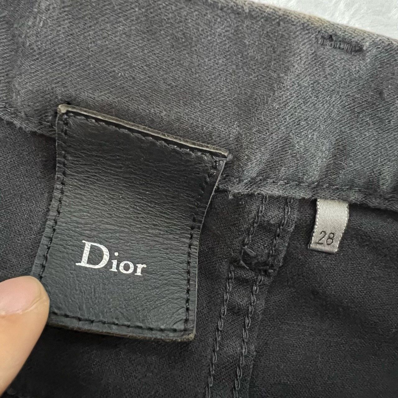 Dior Dior Denim Gray Denim Jeans 28 Men Size 28" / US 6 / IT 42 - 3 Thumbnail