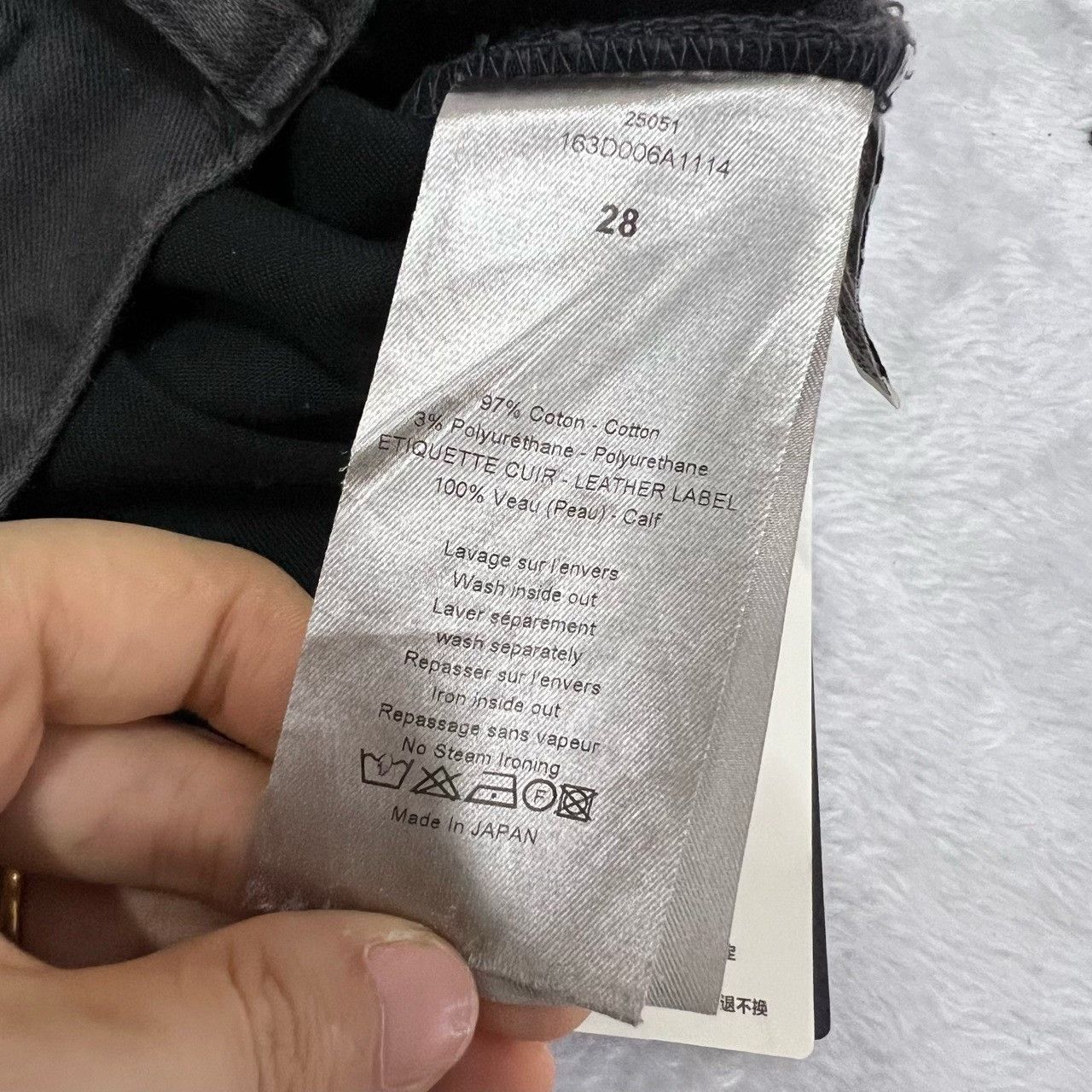 Dior Dior Denim Gray Denim Jeans 28 Men Size 28" / US 6 / IT 42 - 4 Thumbnail