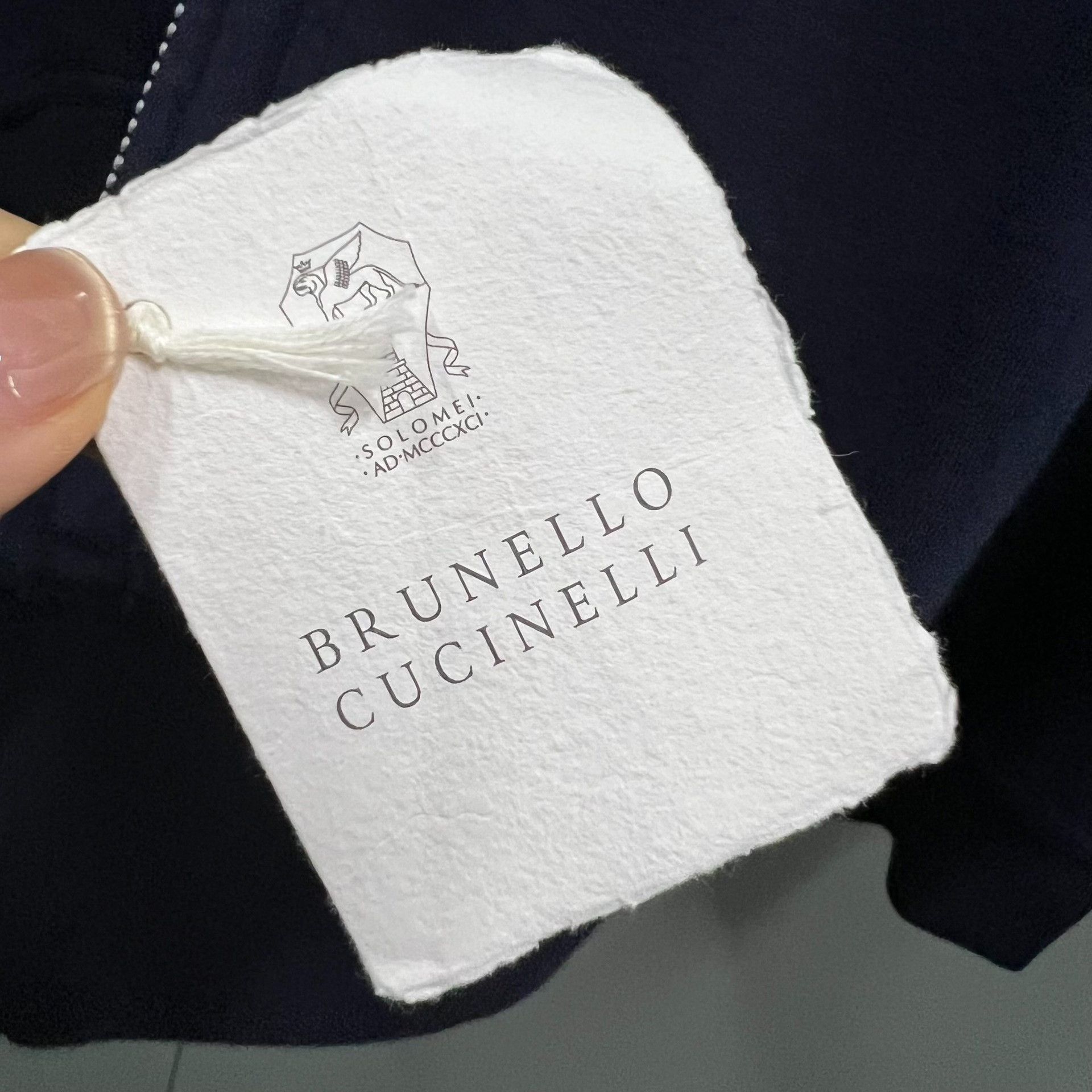 Brunello Cucinelli Brunello Cucinelli Blue Hoodie l Men Size US L / EU 52-54 / 3 - 5 Thumbnail