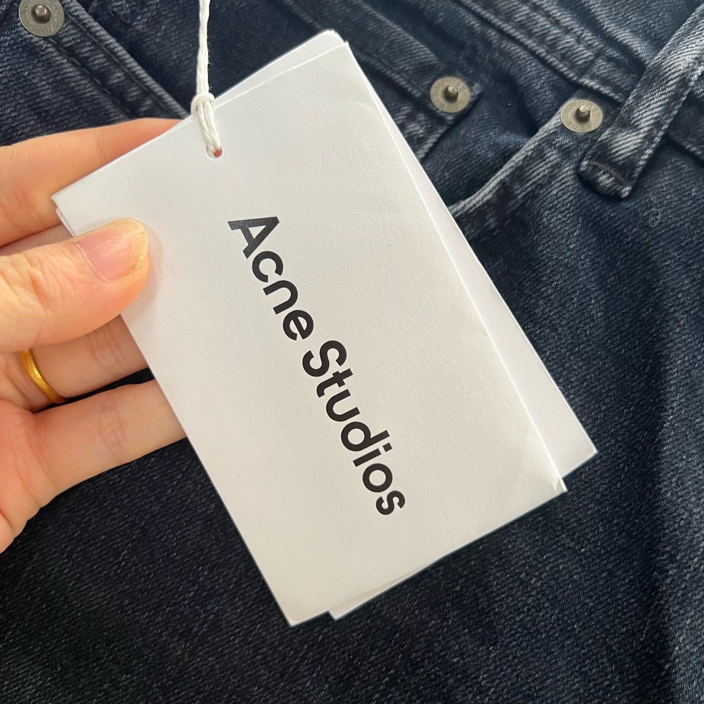Acne Studios Acne Studios Denim Blue Denim Jeans 31 Men Size US 31 - 3 Thumbnail