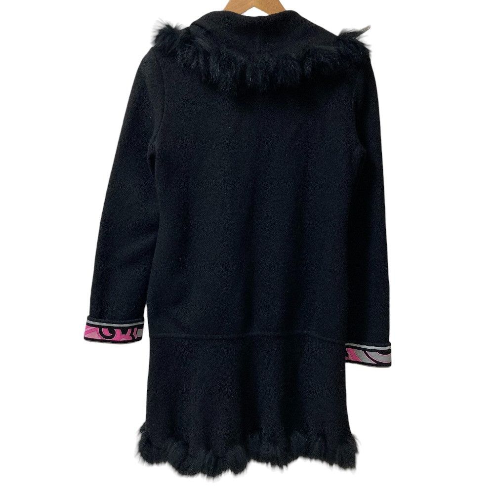 Other Leonard LEONARD FASHION Fox Fur Wool Coat Outerwear DUTY FREE for USA Size ONE SIZE - 3 Thumbnail