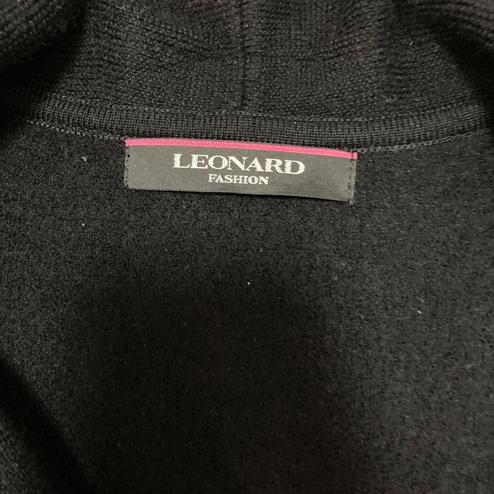Other Leonard LEONARD FASHION Fox Fur Wool Coat Outerwear DUTY FREE for USA Size ONE SIZE - 5 Thumbnail