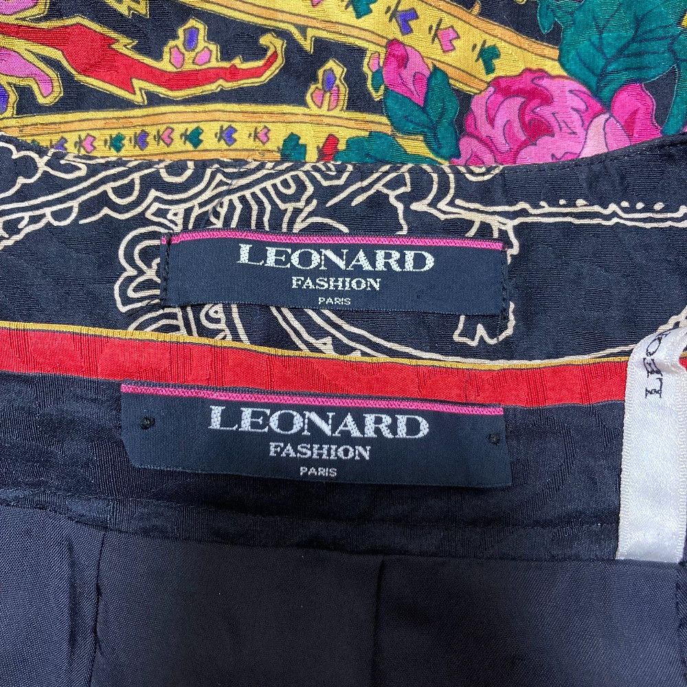 Other Leonard LEONARD FASHION Flower Jacquard Setup Textile Suits DUTY FREE for USA Size ONE SIZE - 10 Thumbnail