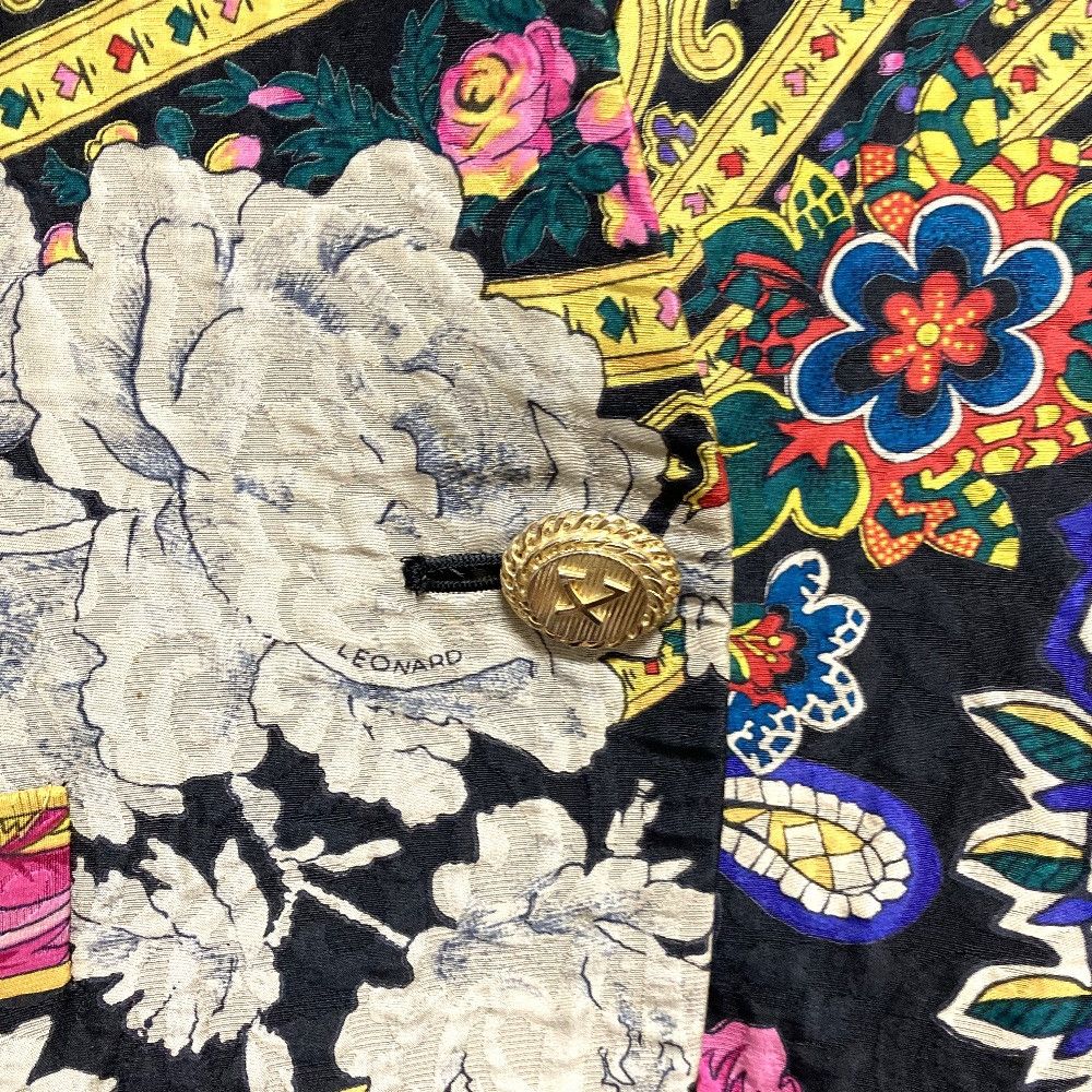 Other Leonard LEONARD FASHION Flower Jacquard Setup Textile Suits DUTY FREE for USA Size ONE SIZE - 5 Thumbnail