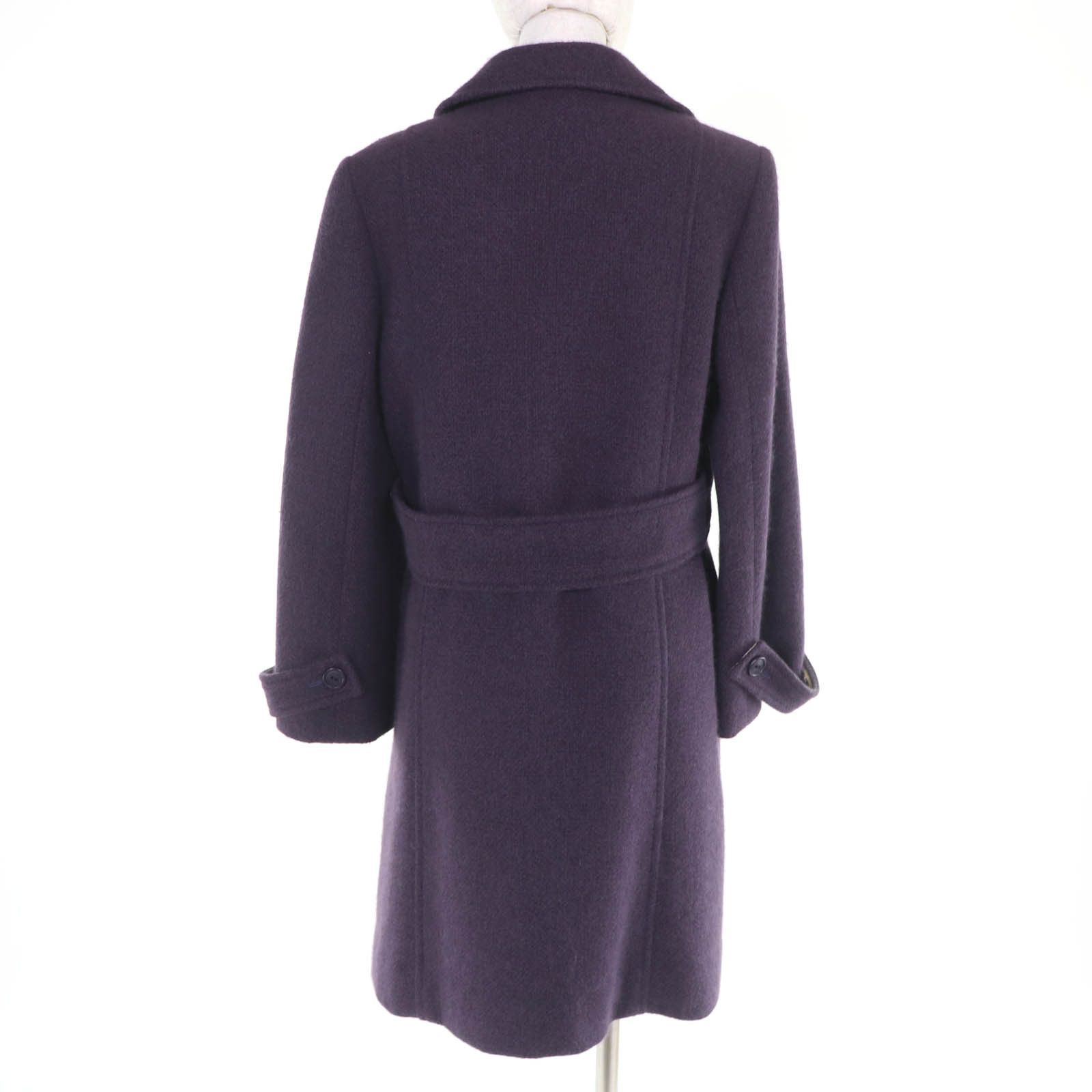 Other Leonard LEONARD FASHION Angora Wool Cashmere Coat Textile Outerwear DUTY FREE for USA Size ONE SIZE - 3 Thumbnail