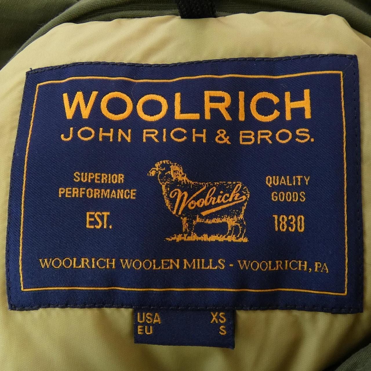 Other Woolrich Woolrich Woolenmill Down Jacket Textile Outerwear WOCPS2393D DUTY FREE for USA Size ONE SIZE - 4 Thumbnail