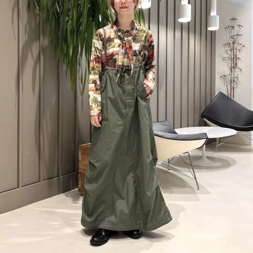 Other Beams BEAMS BOY ARMY Overpants Arrange Cotton 2way Dress Textile Dresses 13-26-0017-791 DUTY FREE for USA Size ONE SIZE - 3 Thumbnail