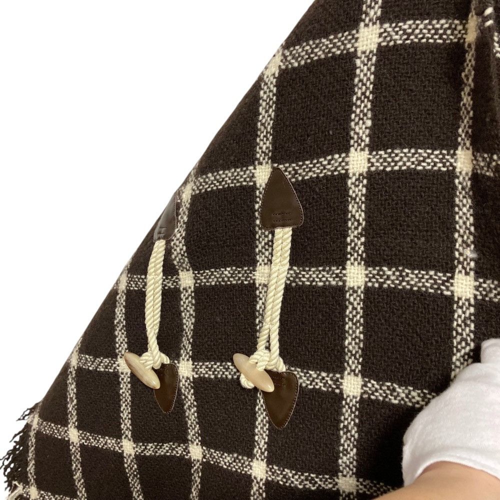 Other Yoji Yamamoto Yohji Yamamoto Check Fringe Scarf Textile Scarf DUTY FREE for USA Size ONE SIZE - 3 Thumbnail