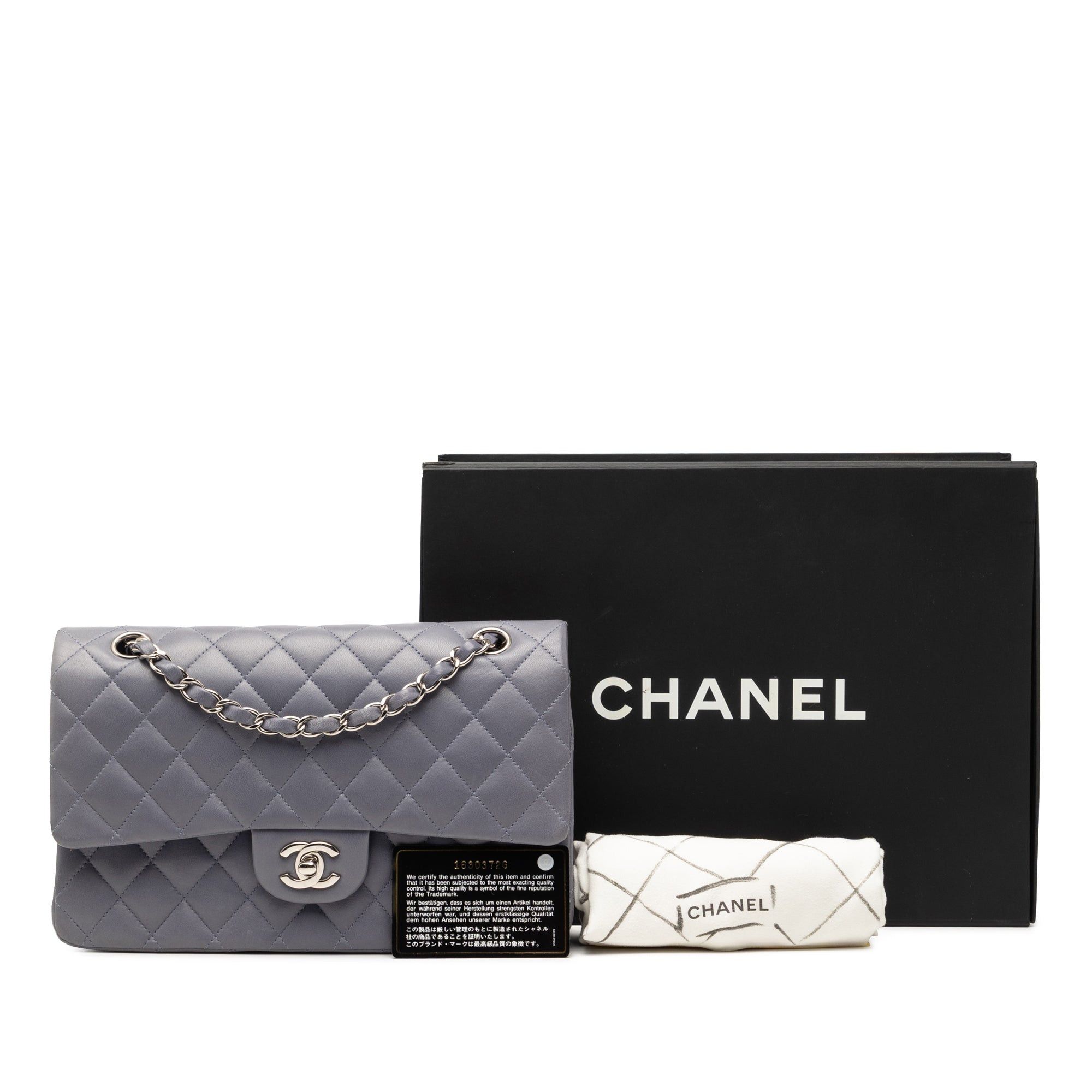 Chanel Medium Classic Lambskin Double Flap Size ONE SIZE - 8 Thumbnail