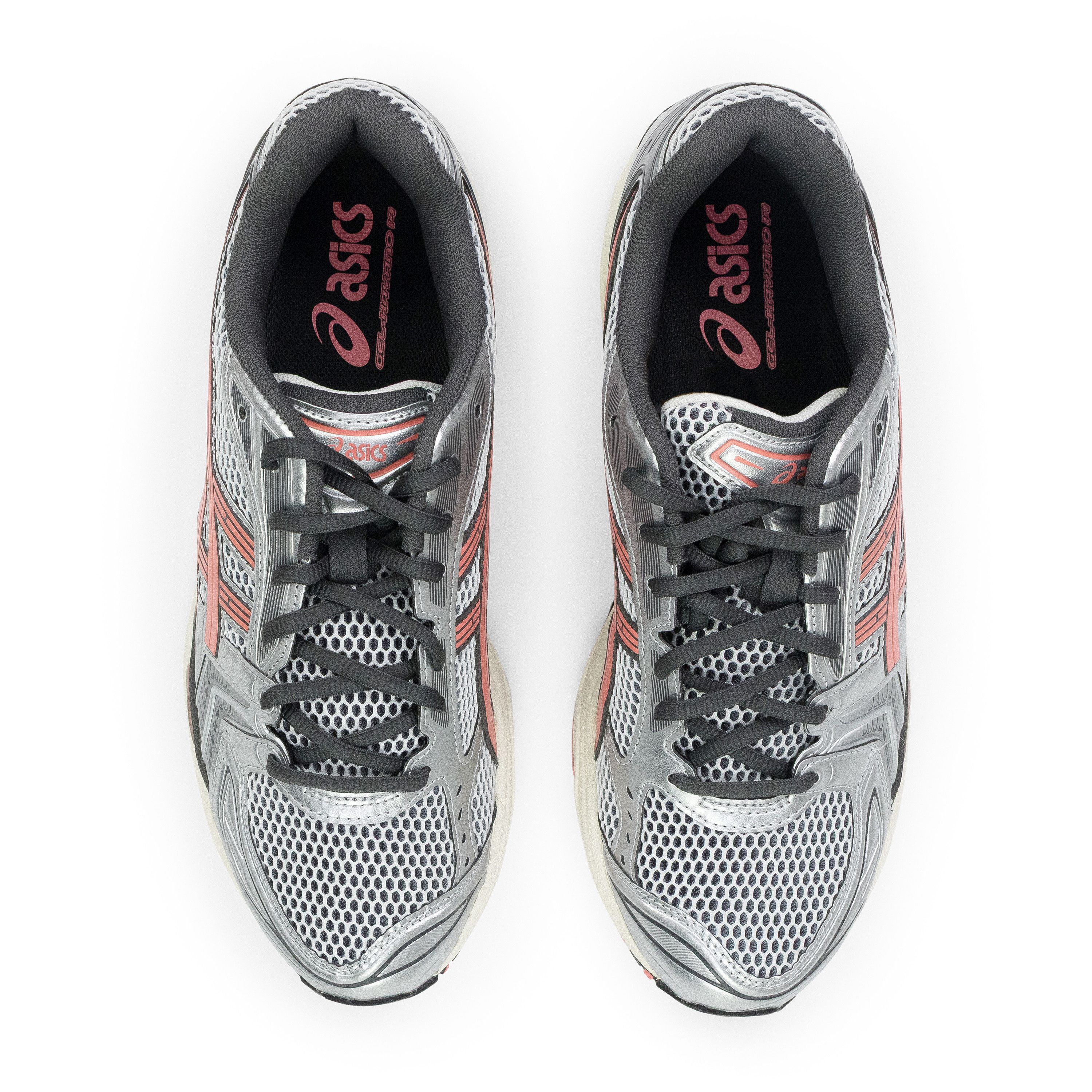 Asics Asics White / Silver / Papaya Gel-Kayano 14 Sneaker SIZE 6.5 Size US 6.5 / EU 39-40 - 4 Thumbnail