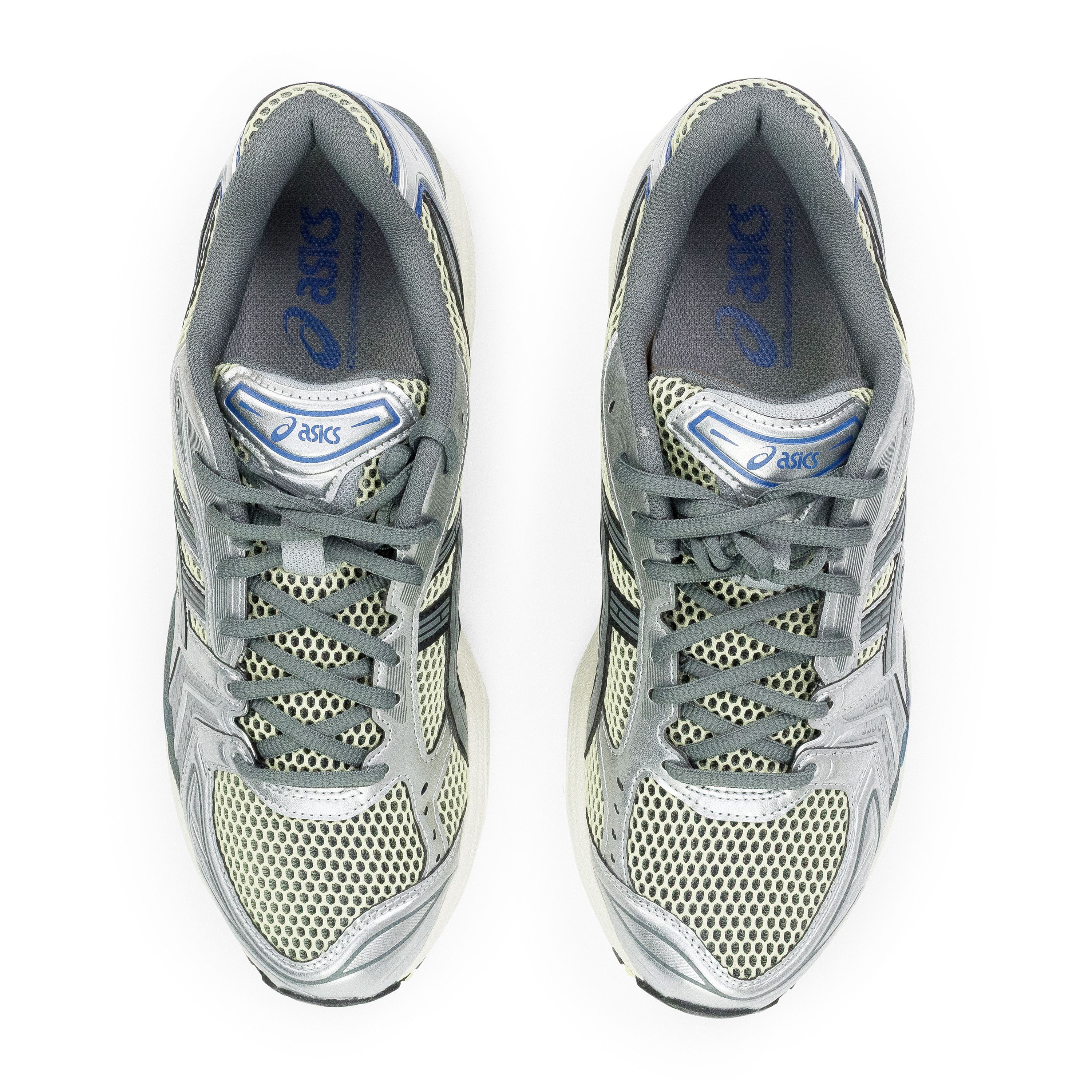 Asics Asics Soft Yellow / Asics Blue Gel-Kayano 14 SIZE 10.5 Size US 10.5 / EU 43-44 - 4 Thumbnail