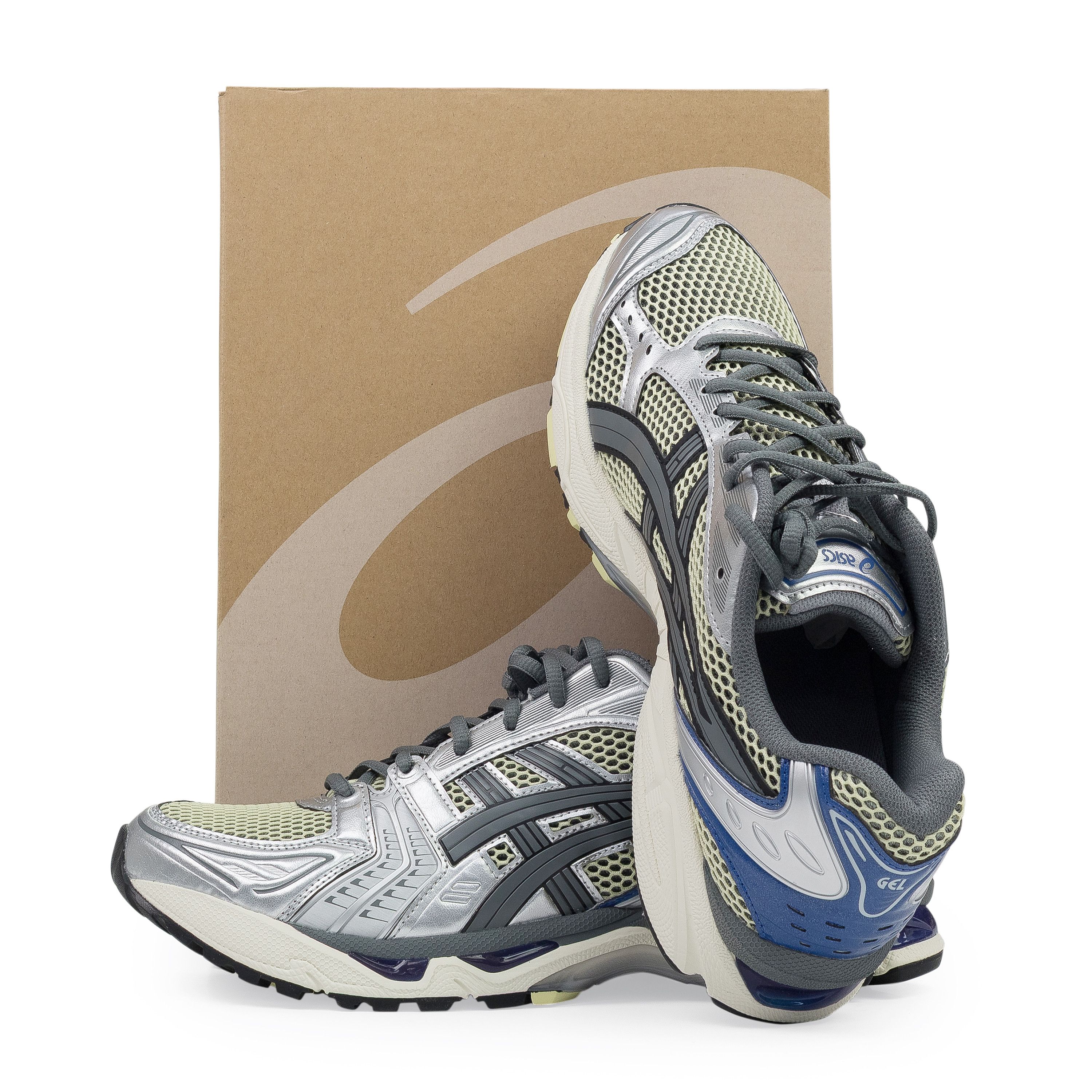 Asics Asics Soft Yellow / Asics Blue Gel-Kayano 14 SIZE 11 Size US 11 / EU 44 - 8 Thumbnail