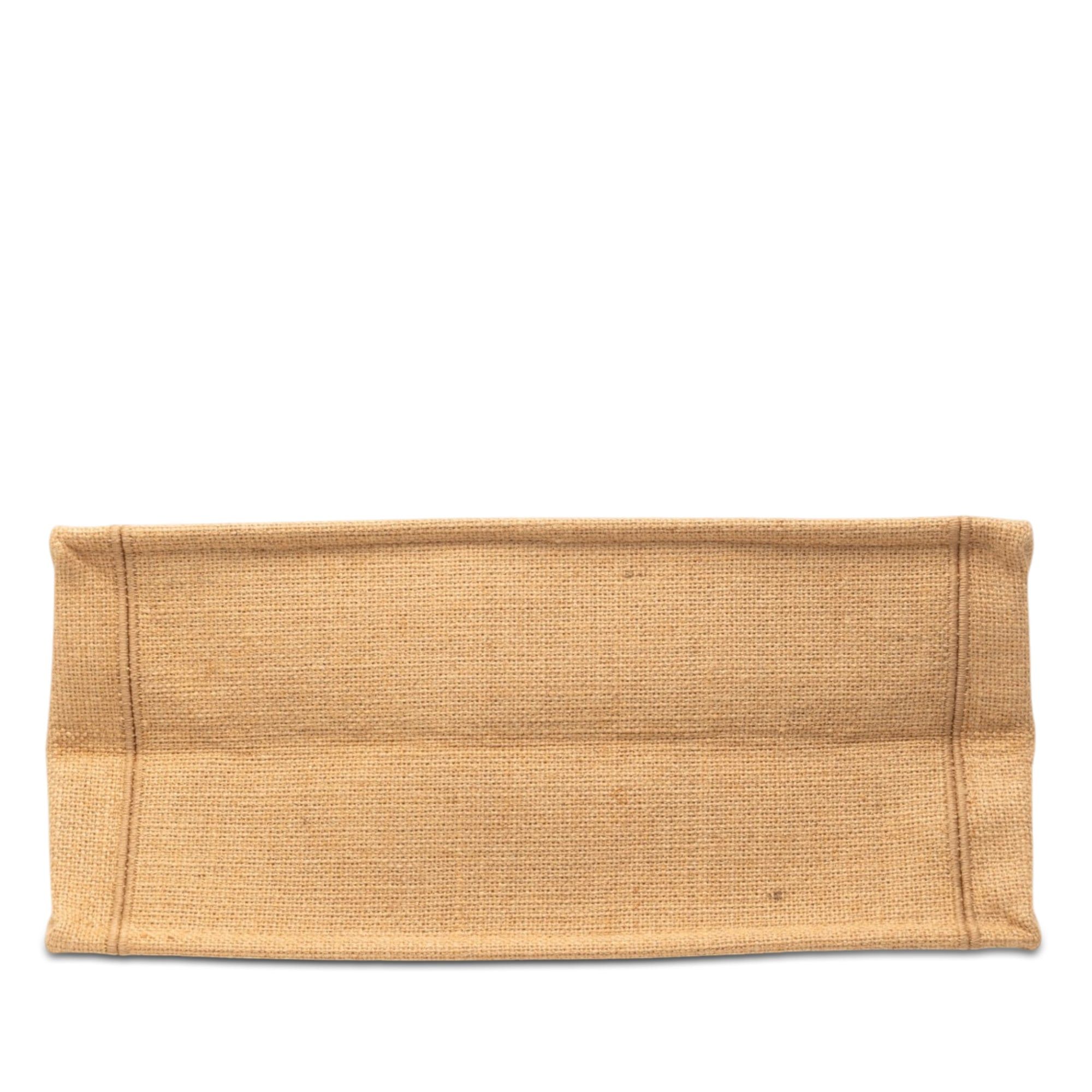 Dior Medium Jute Embroidered Book Tote Size ONE SIZE - 3 Thumbnail