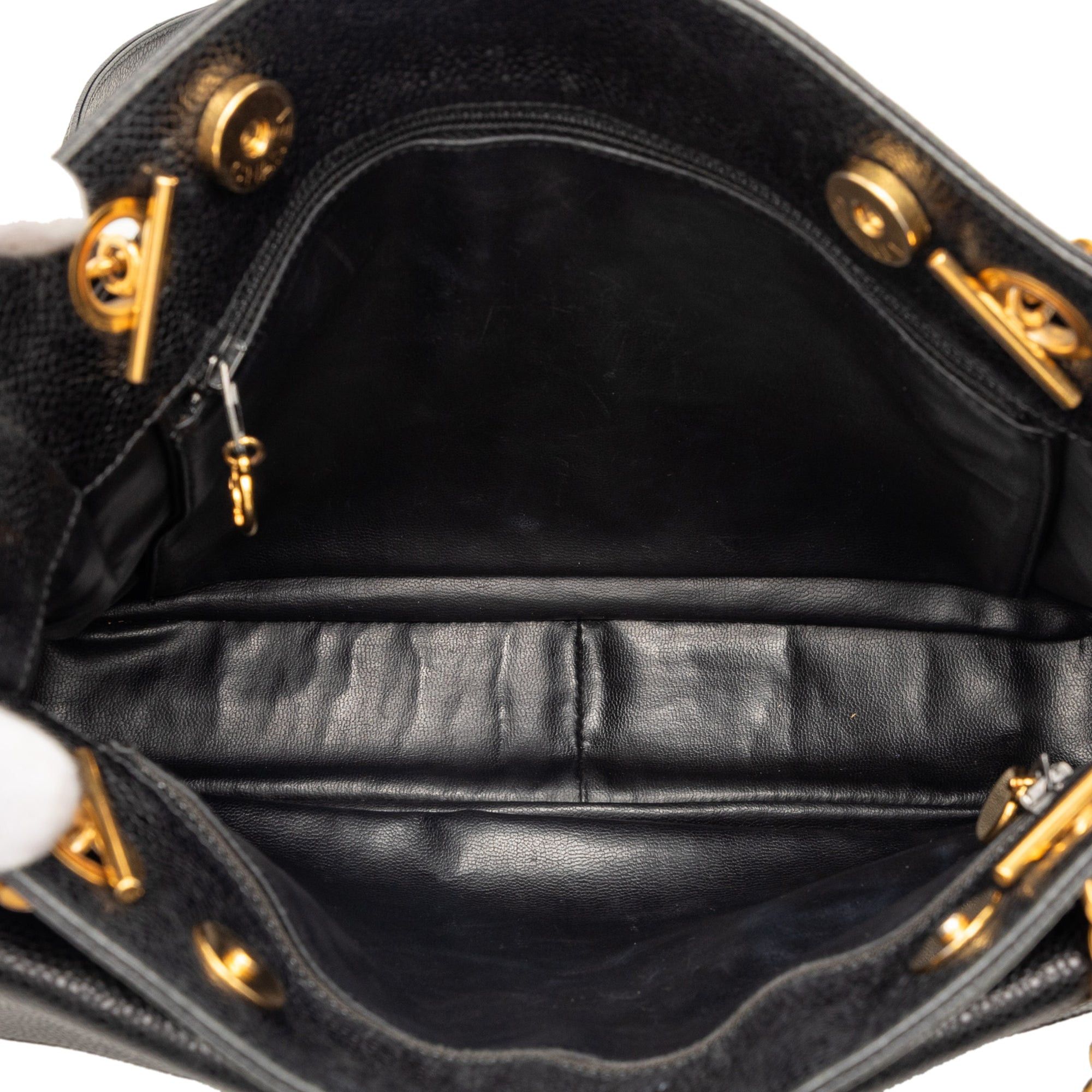 Chanel CC Caviar Front Pocket Shoulder Bag Size ONE SIZE - 4 Thumbnail