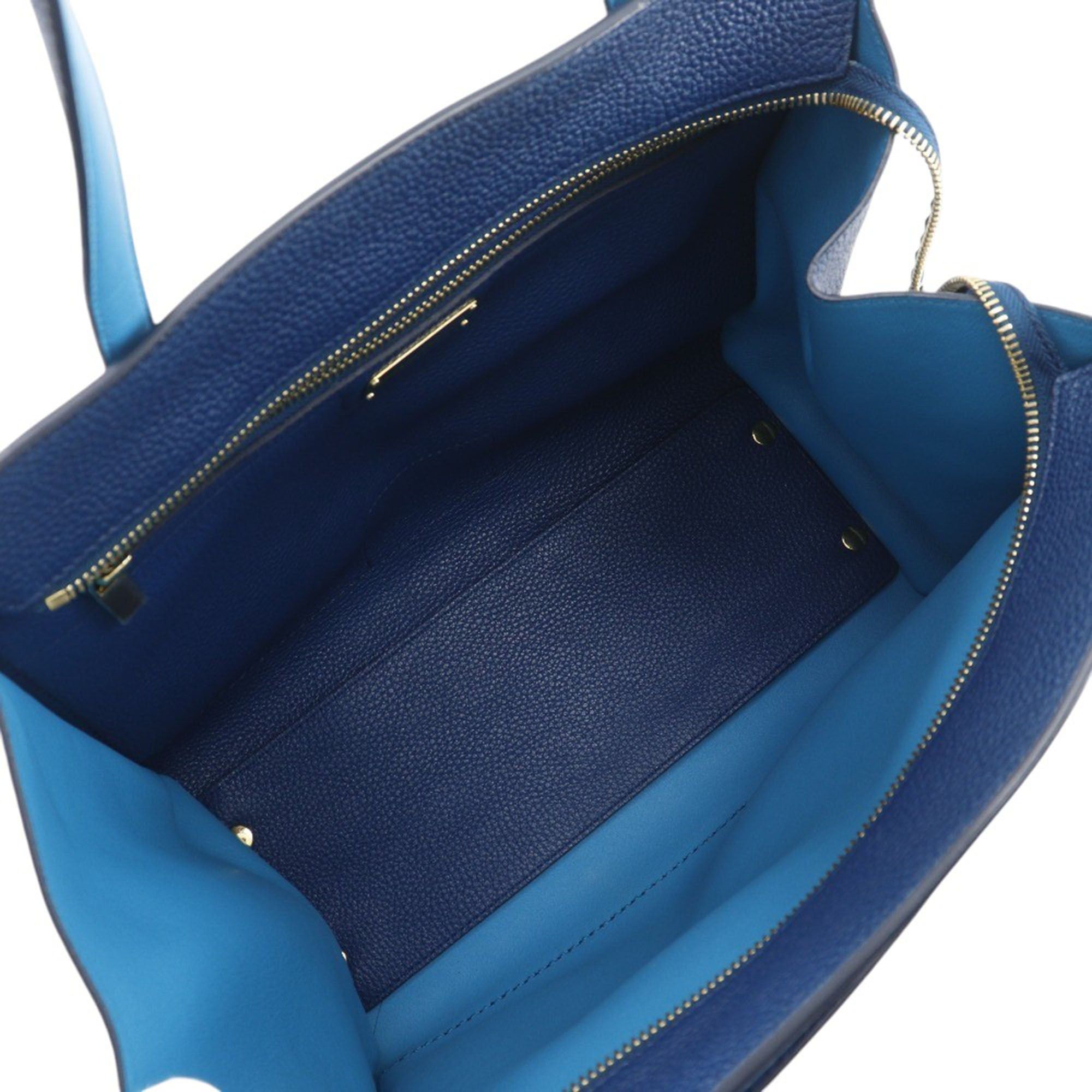 Salvatore Ferragamo Medium Leather Pebbled Amy Tote Size ONE SIZE - 3 Thumbnail