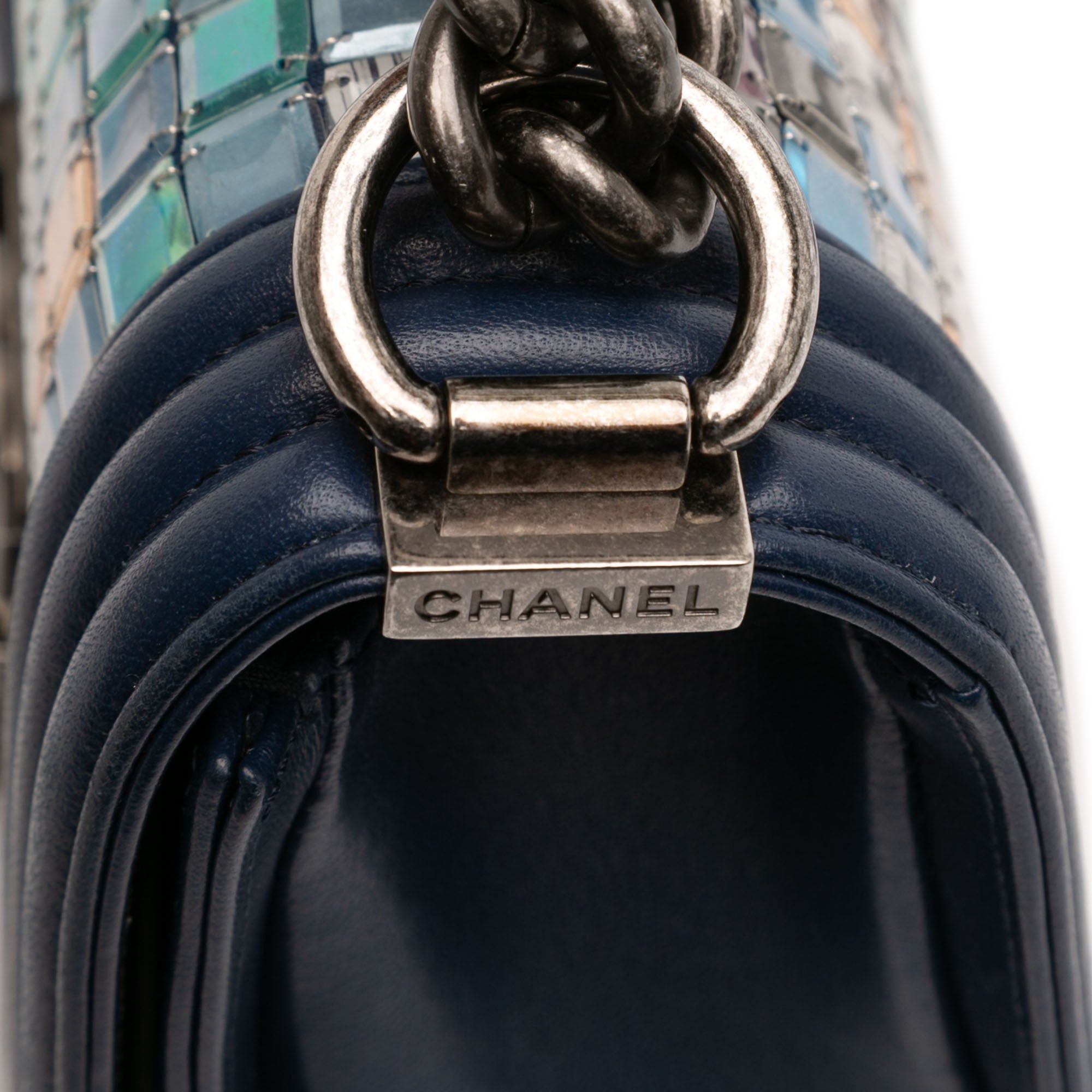Chanel Small Lambskin Tile Mosaic Boy Flap Size ONE SIZE - 7 Thumbnail