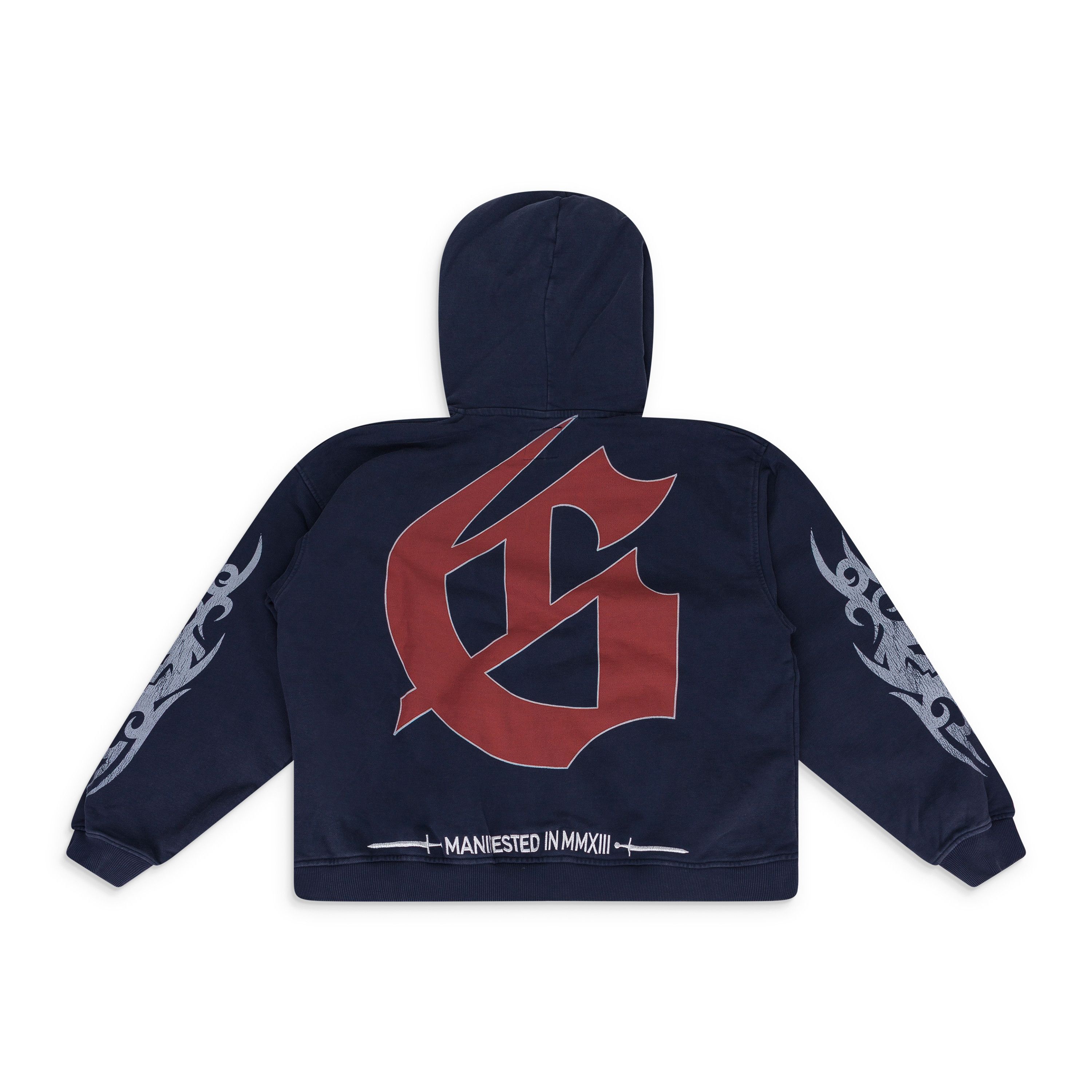 Godspeed Godspeed Navy Seasick Hoodie SIZE M Size US M / EU 48-50 / 2 - 2 Thumbnail