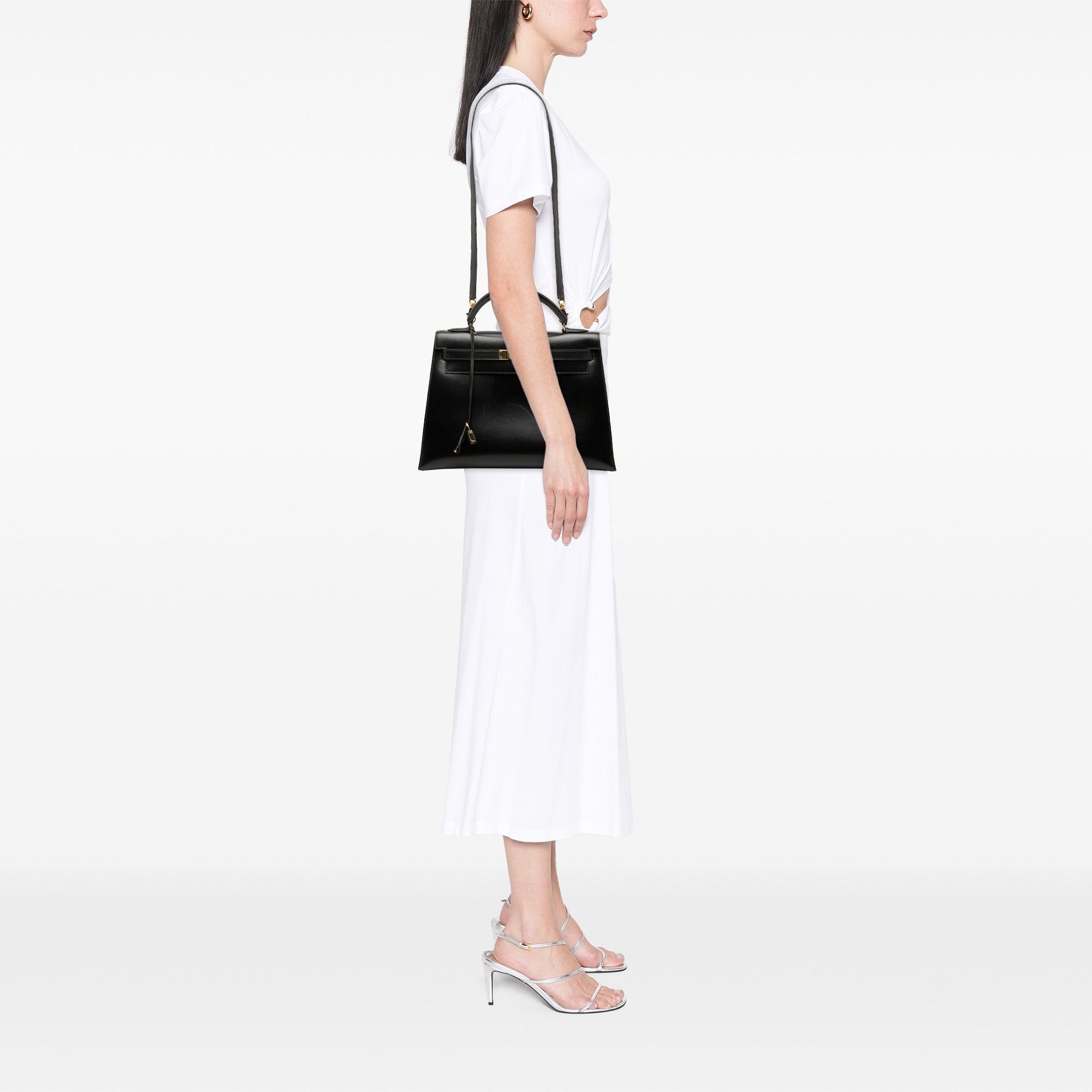 Hermes Box Calf Kelly Sellier 32 Size ONE SIZE - 7 Thumbnail