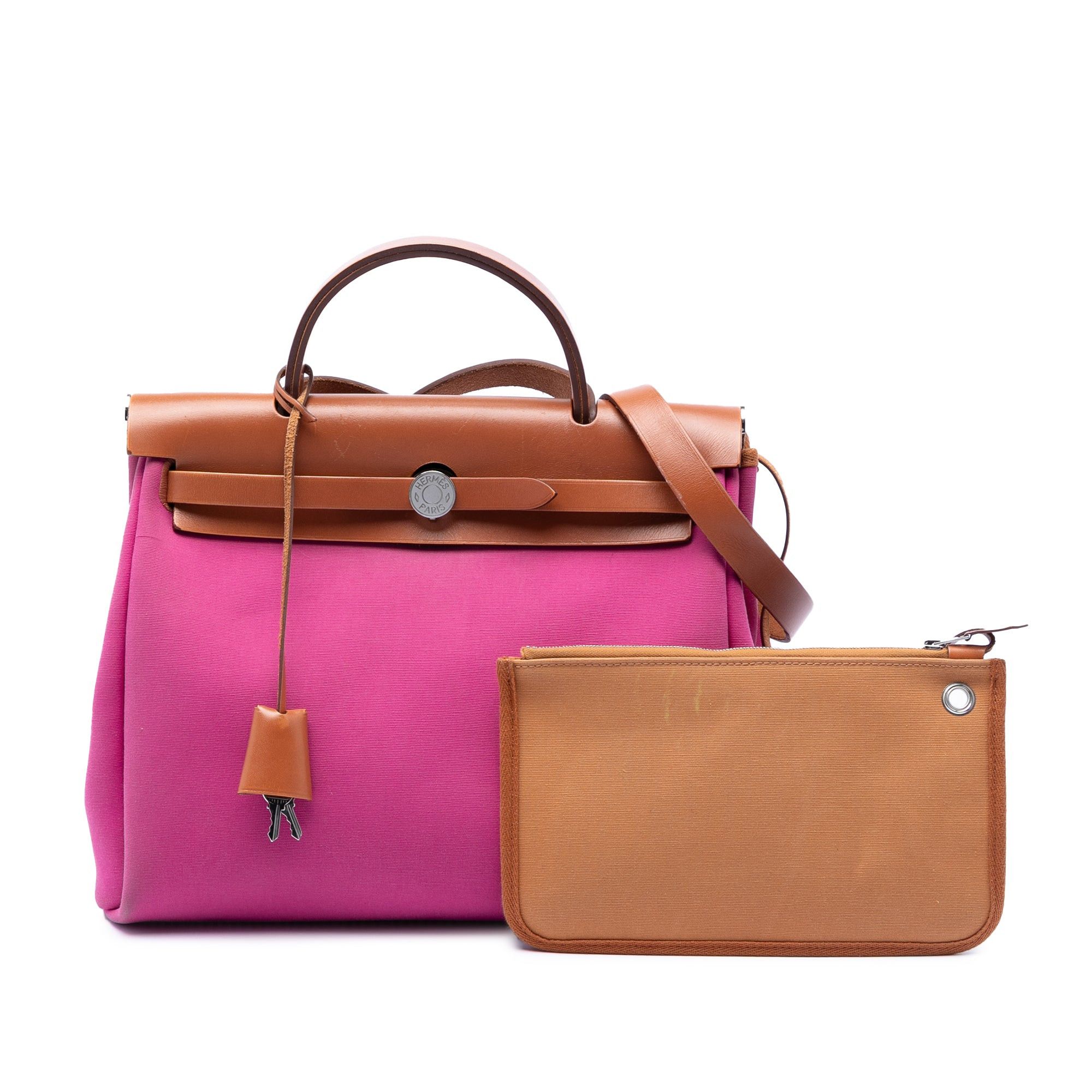Hermes Toile Verso Herbag Zip 31 Size ONE SIZE - 8 Thumbnail