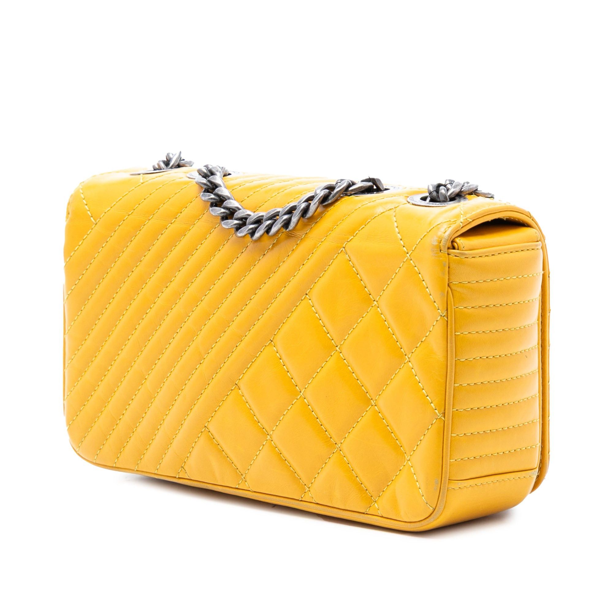 Chanel Small Glazed Calfskin Coco Boy Flap Size ONE SIZE - 2 Thumbnail
